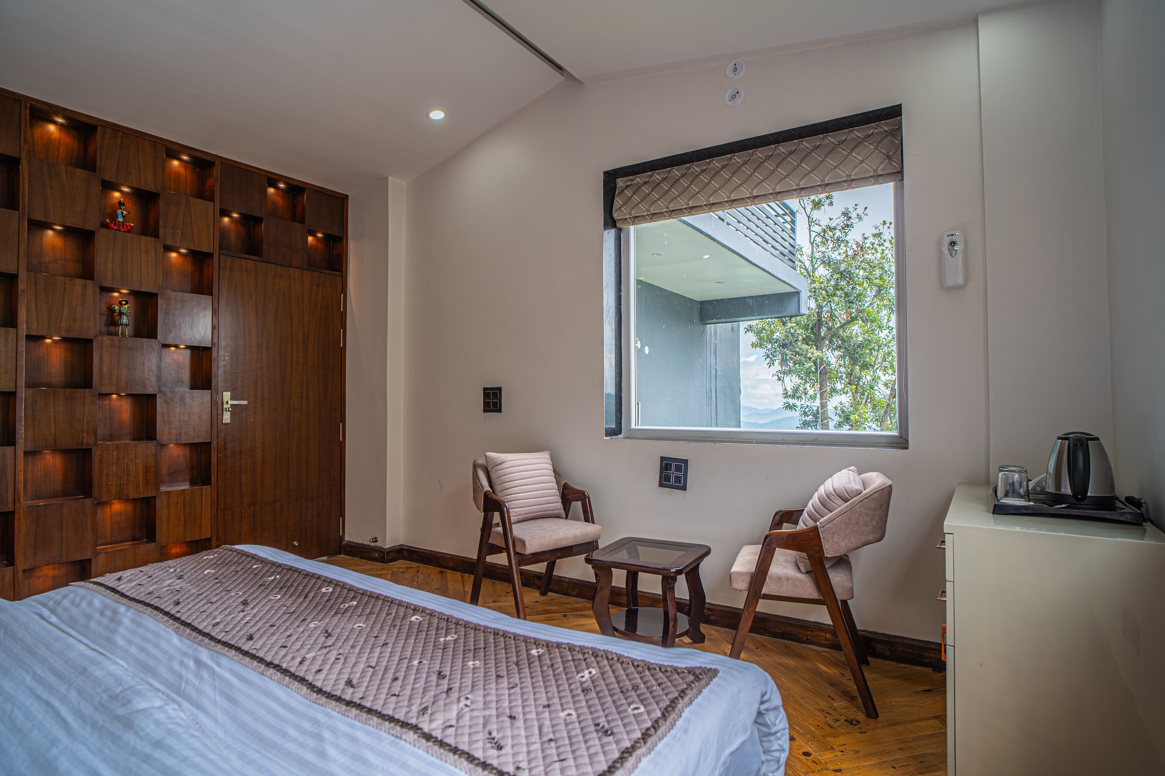 Trio’s Top | Pet-friendly 2-BHK with Attic, Shared Sit-out Area, Stepped Garden & Hill Views - Image 23
