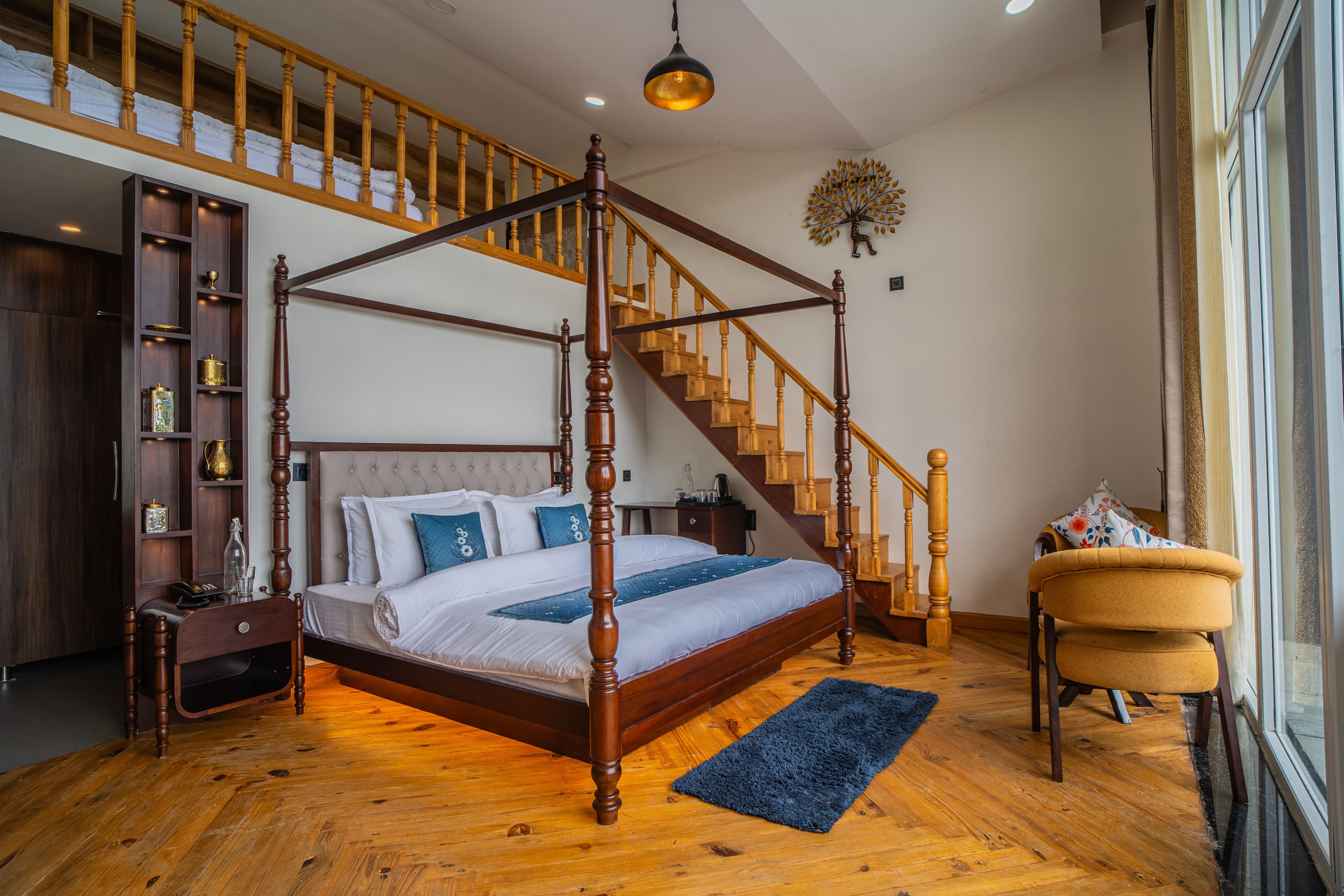 Trio’s Top | Pet-friendly 2-BHK with Attic, Shared Sit-out Area, Stepped Garden & Hill Views - Image 10