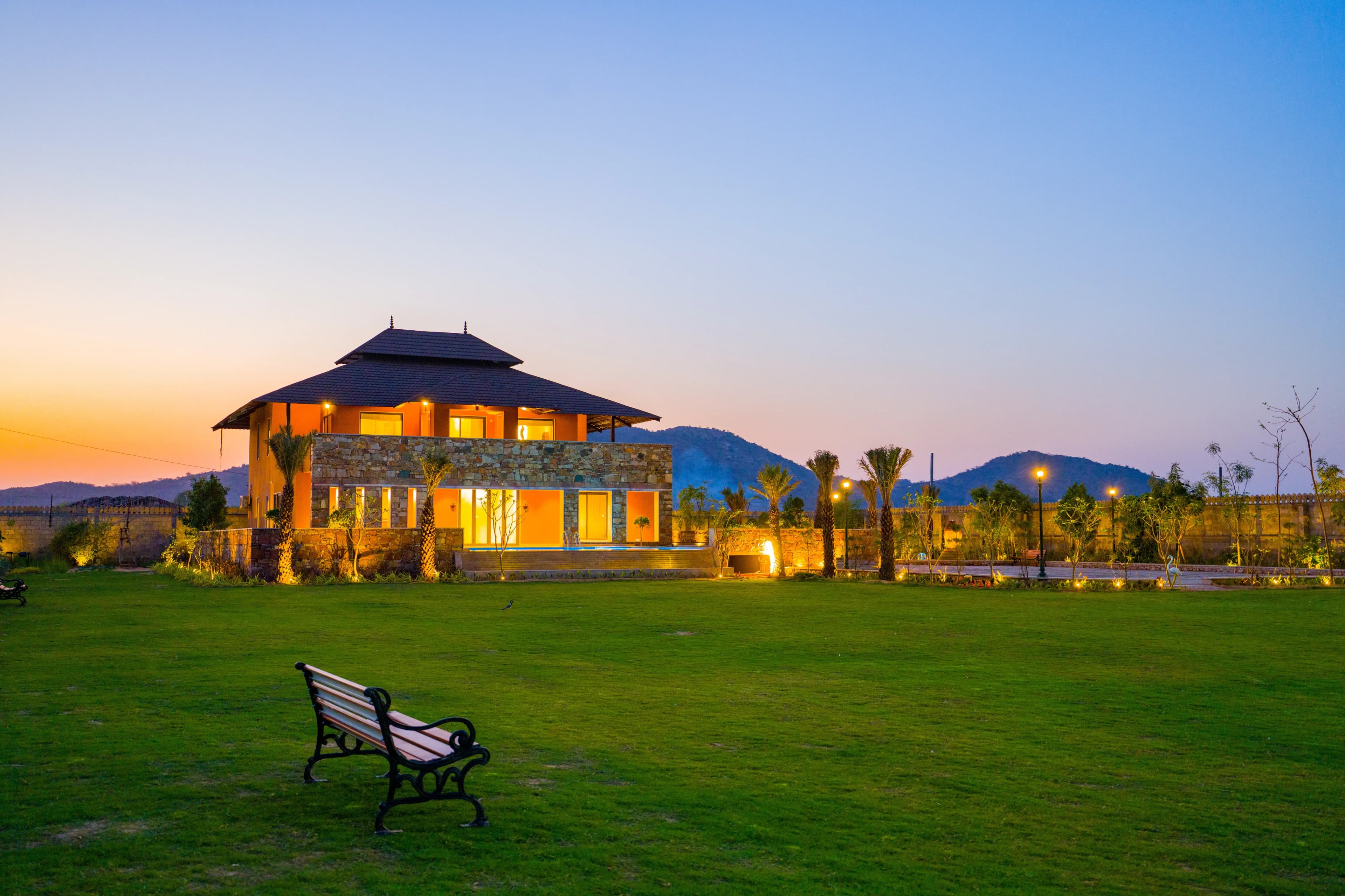 The Kanota Retreat | 4-BHK Villa Near Kanota Dam With Private Pool & Stunning Hill Views - Image 16