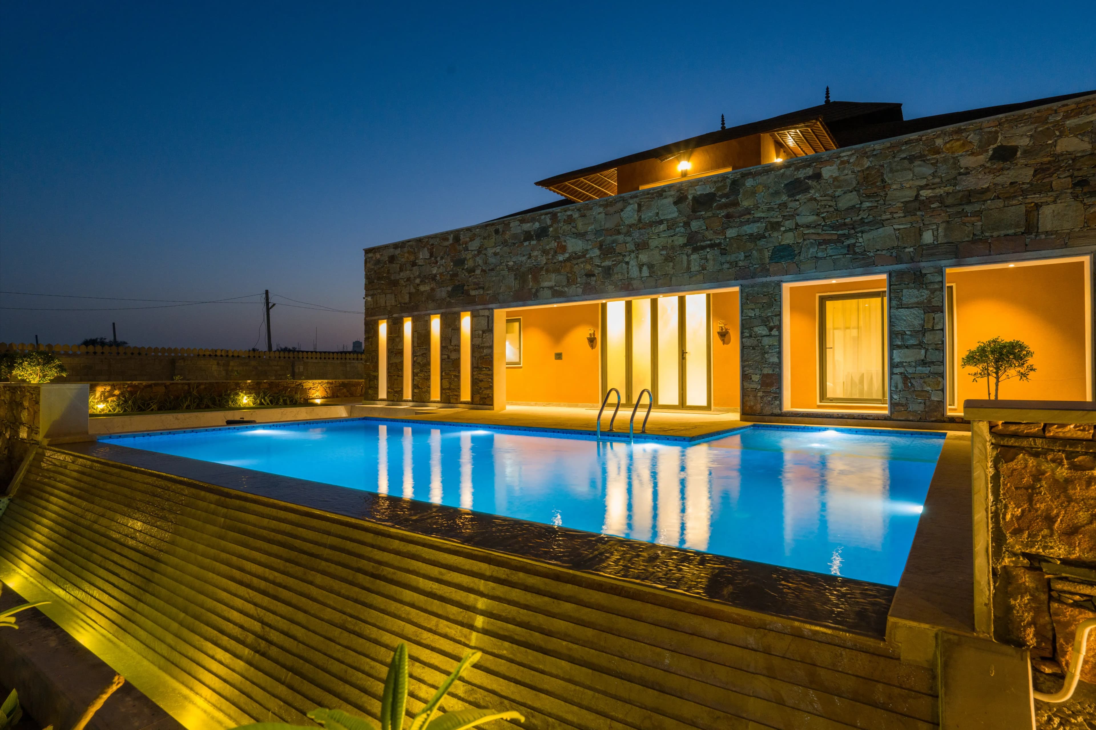 The Kanota Retreat | 4-BHK Villa Near Kanota Dam With Private Pool & Stunning Hill Views - Image 9