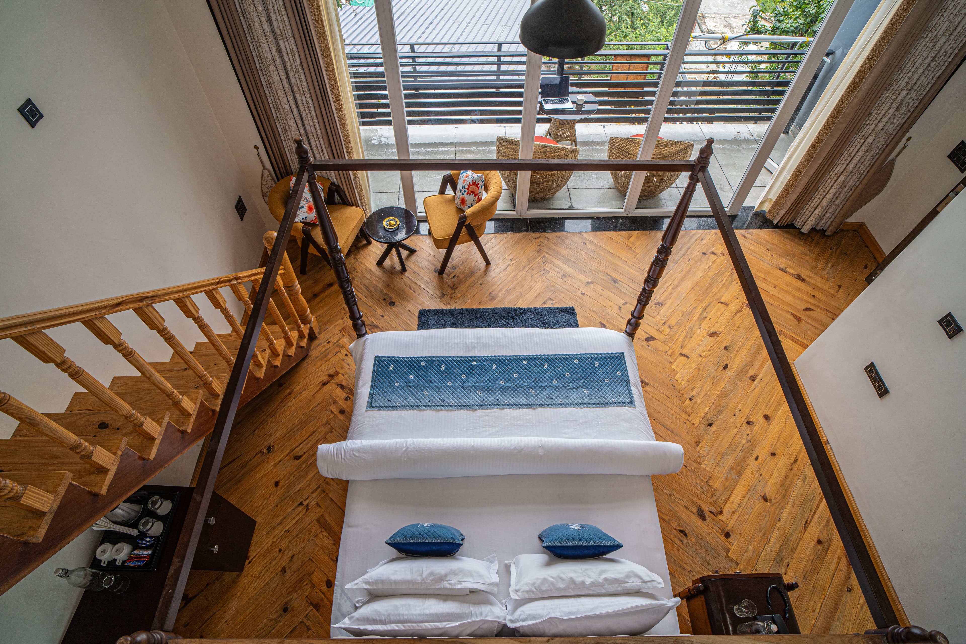 Trio’s Top | Pet-friendly 2-BHK with Attic, Shared Sit-out Area, Stepped Garden & Hill Views - Image 20