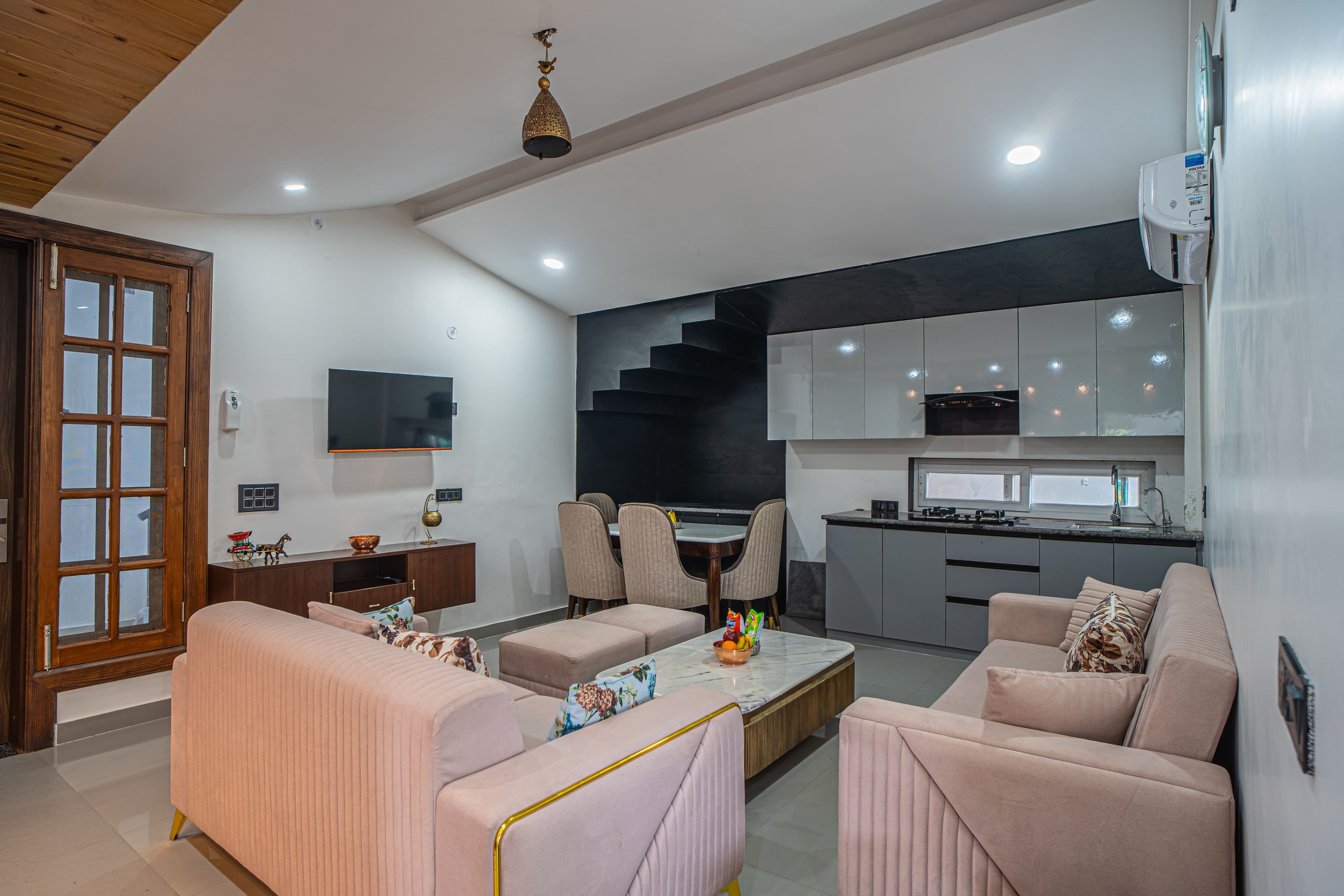 Trio’s Top | Pet-friendly 2-BHK with Attic, Shared Sit-out Area, Stepped Garden & Hill Views - Image 16