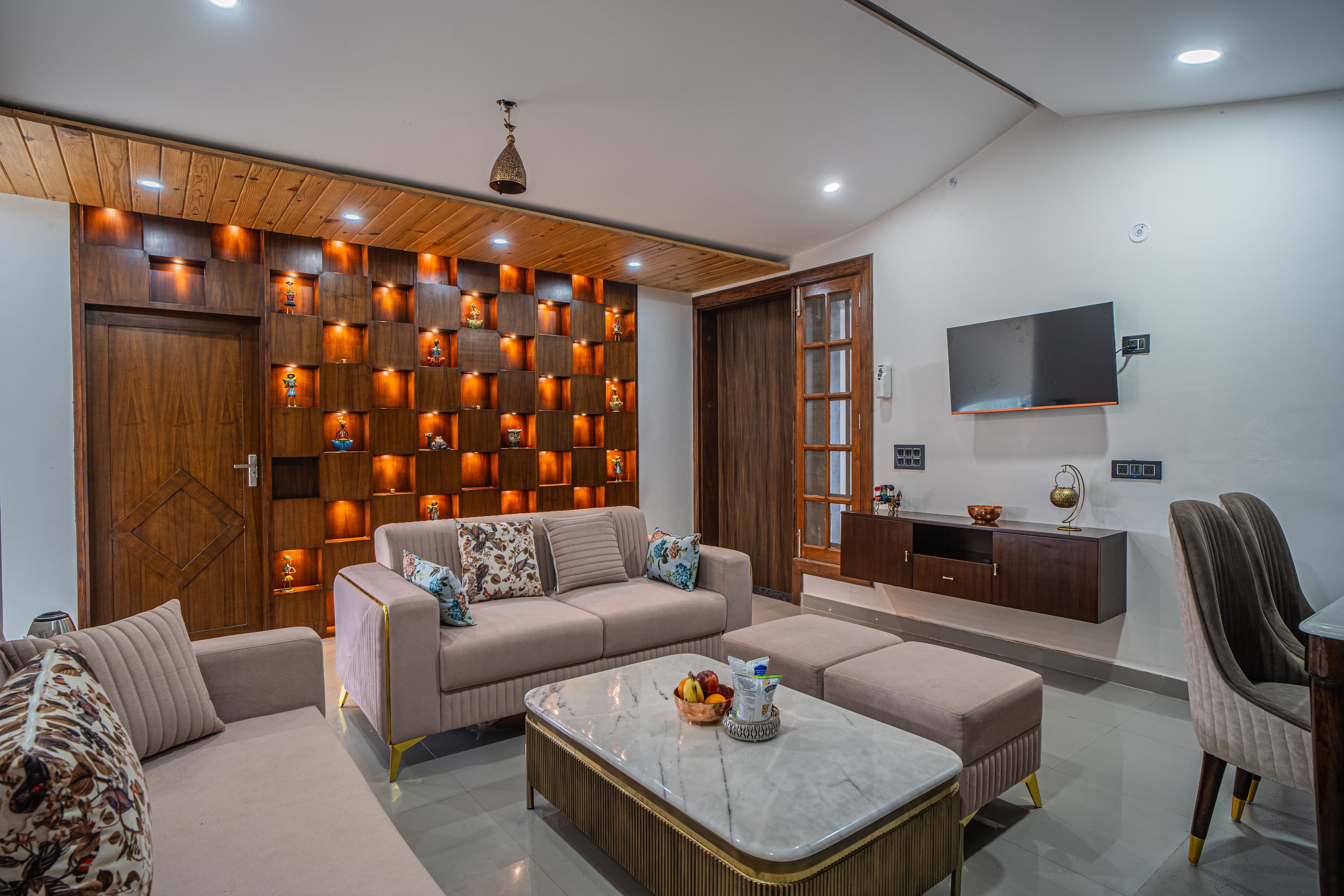 Trio’s Top | Pet-friendly 2-BHK with Attic, Shared Sit-out Area, Stepped Garden & Hill Views - Image 6