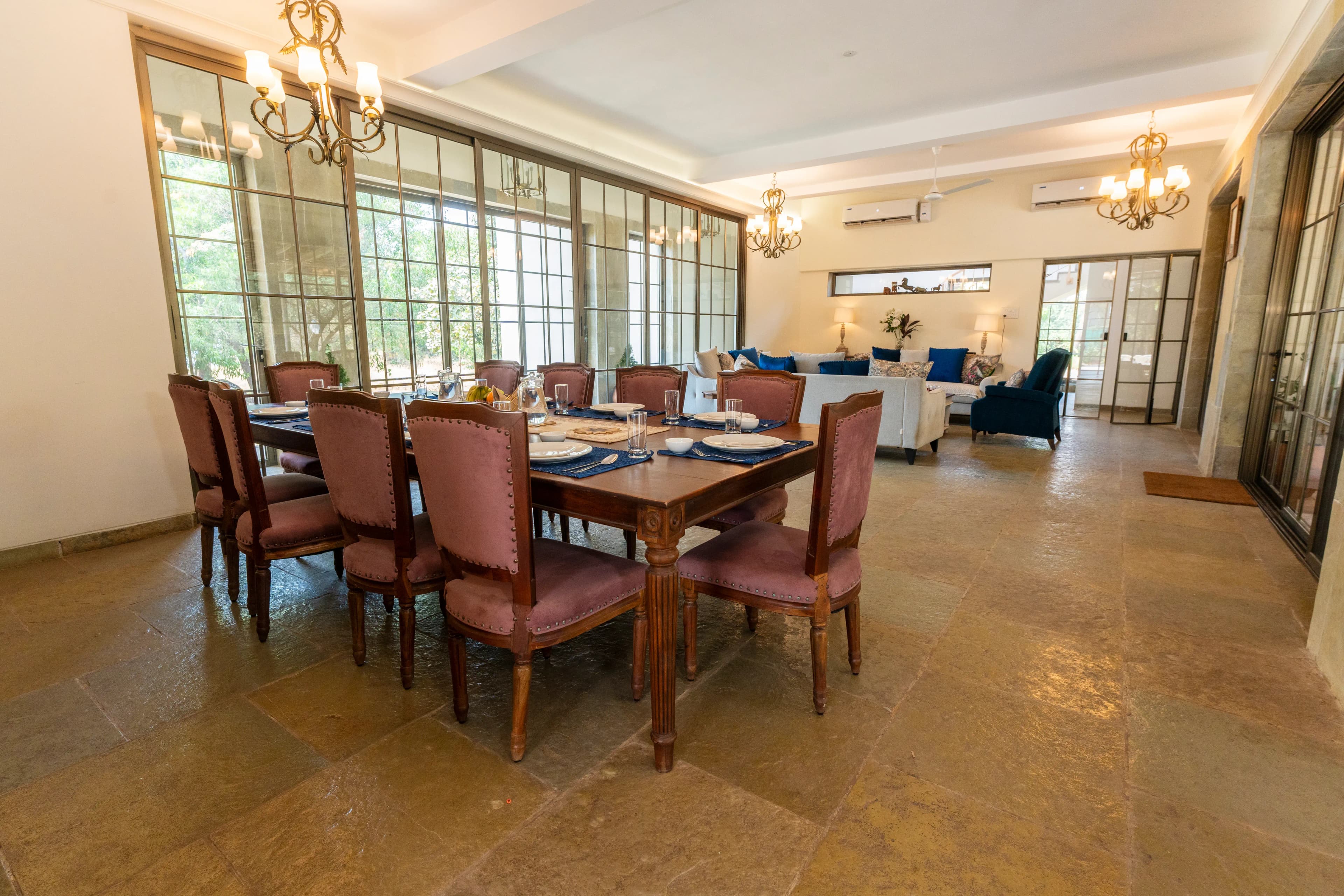 Casa Mocha | 5-BHK Pet-friendly Retreat With Pvt Pool, Verandah & Ent Lounge - Image 24