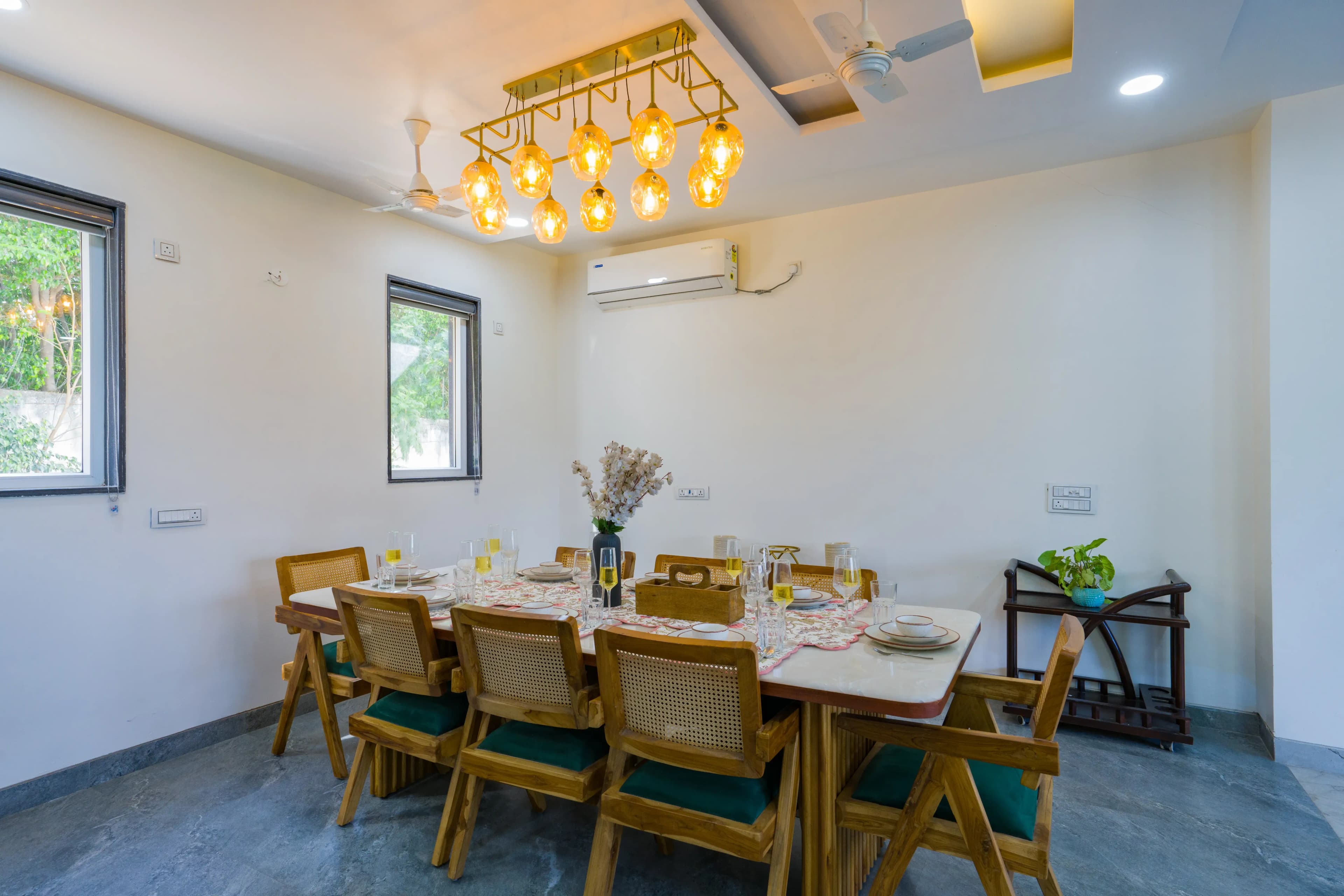 AdhiVa Retreat | 5-BHK Pet-friendly Farmhouse with Private Pool, Bar & Lush Garden - Image 22