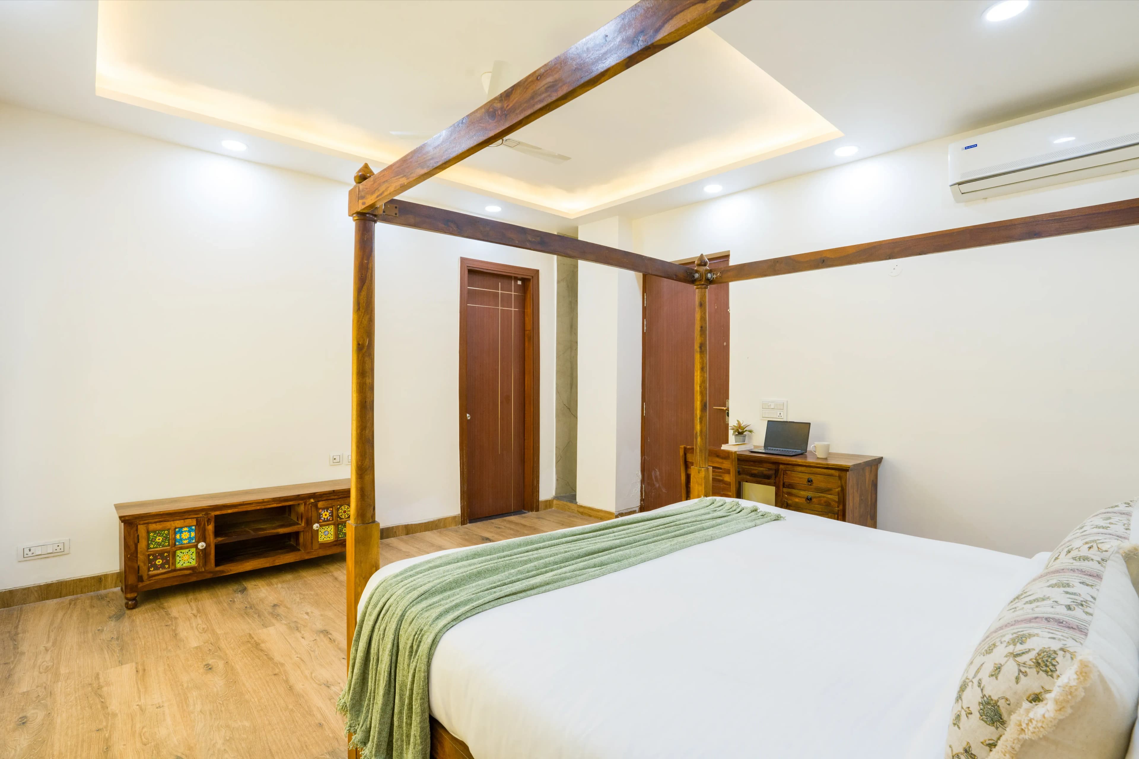 AdhiVa Retreat | 5-BHK Pet-friendly Farmhouse with Private Pool, Bar & Lush Garden - Image 37