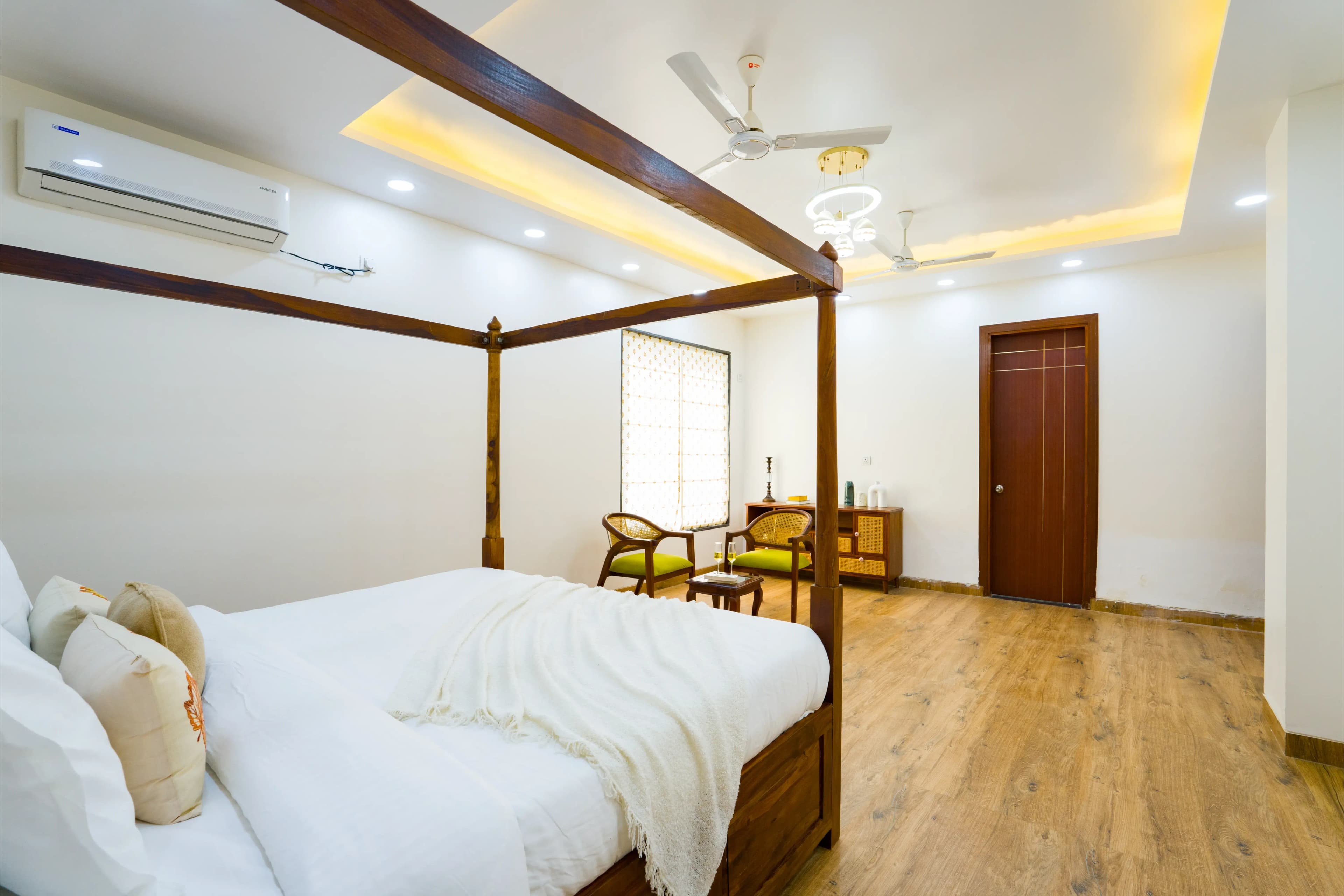 AdhiVa Retreat | 5-BHK Pet-friendly Farmhouse with Private Pool, Bar & Lush Garden - Image 40