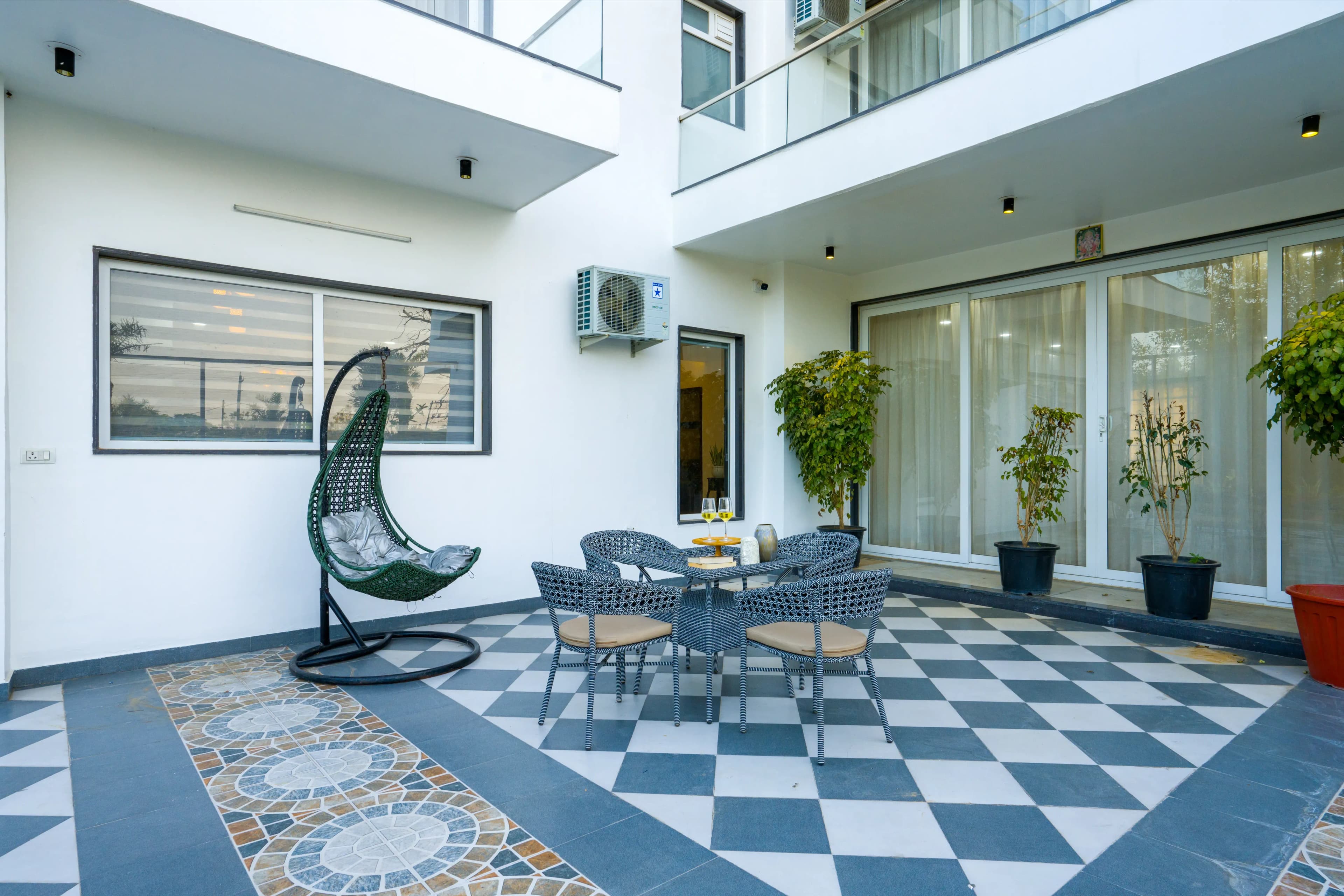 AdhiVa Retreat | 5-BHK Pet-friendly Farmhouse with Private Pool, Bar & Lush Garden - Image 14