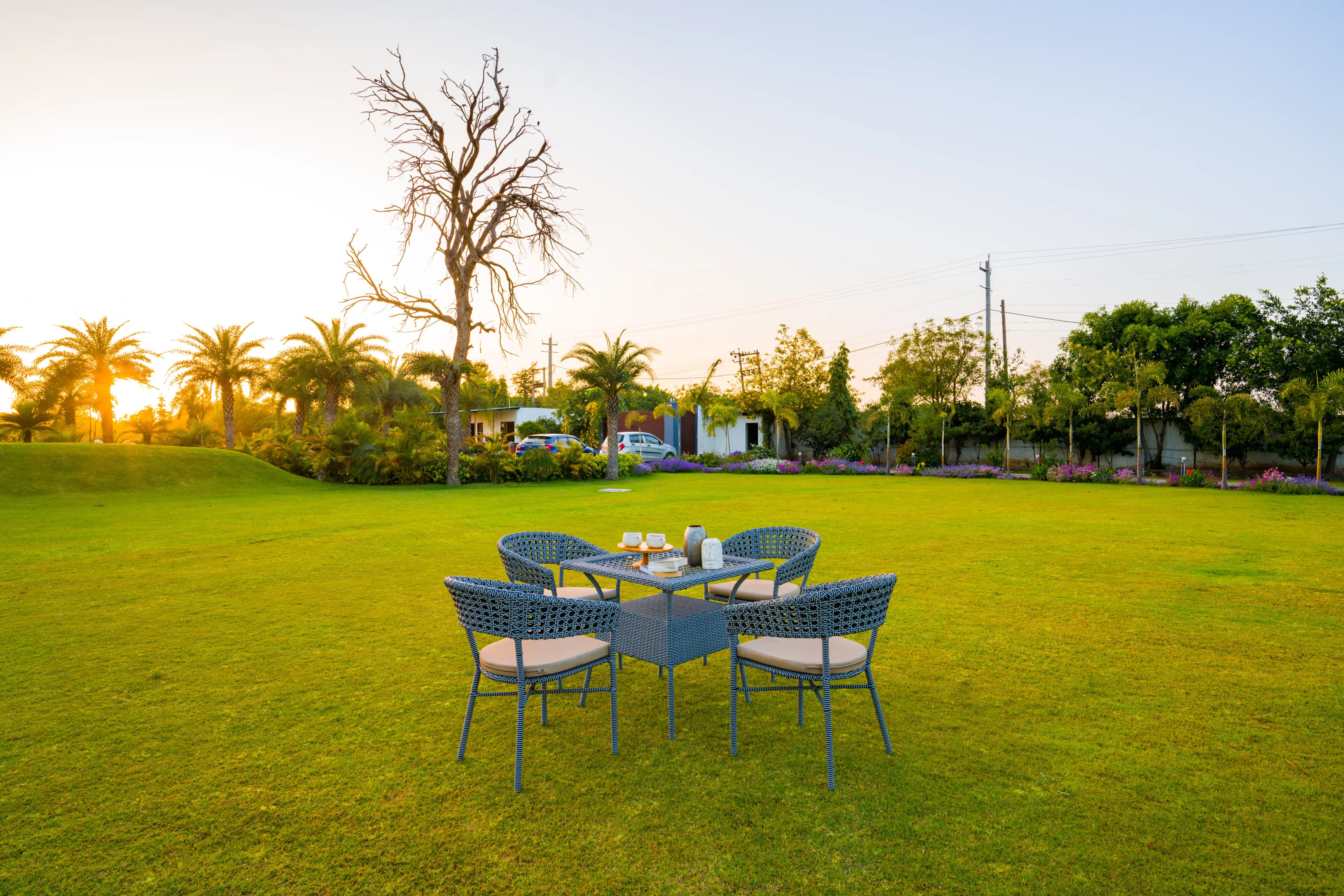 AdhiVa Retreat | 5-BHK Pet-friendly Farmhouse with Private Pool, Bar & Lush Garden - Image 8