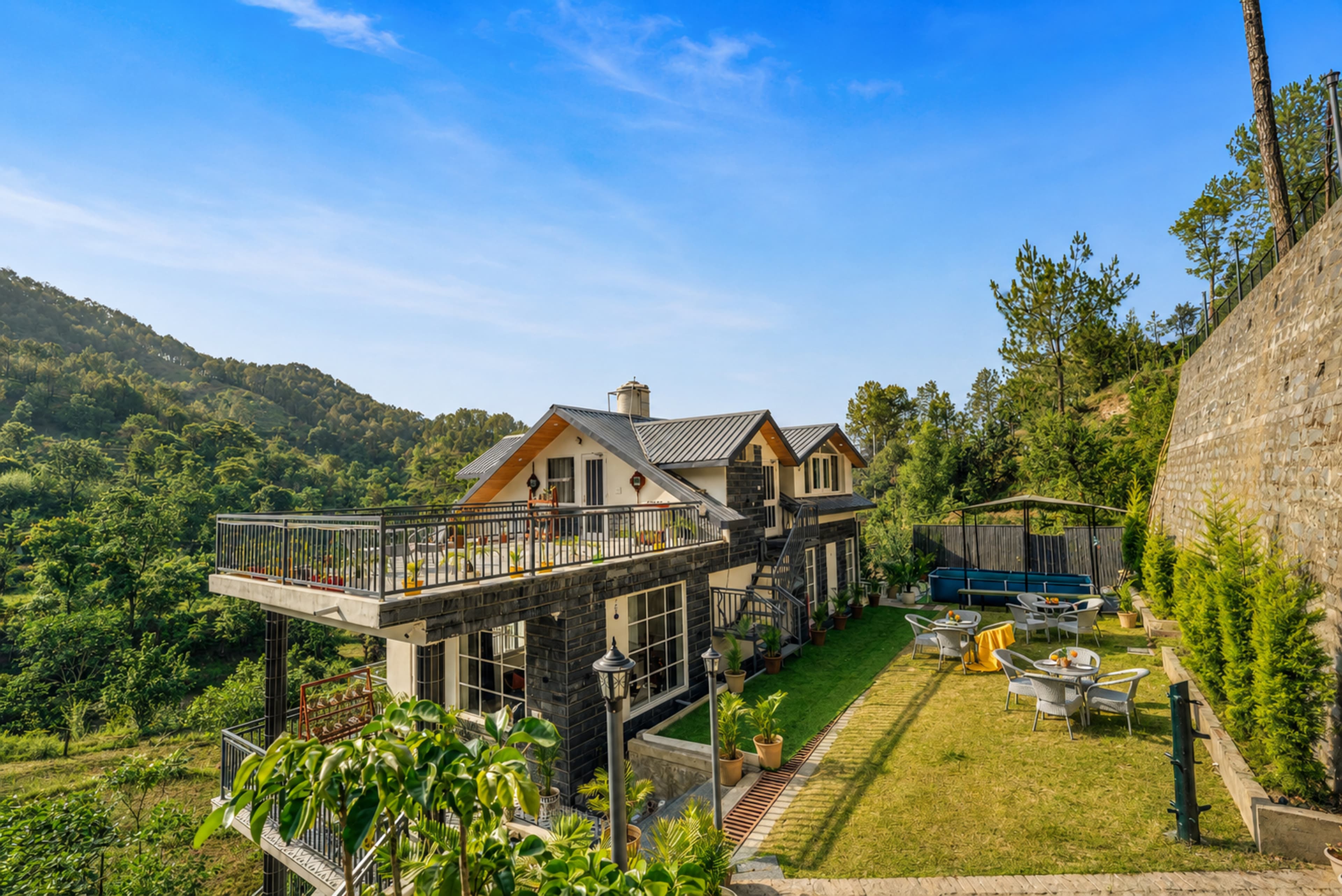 Gable Pine Ridge | Pet-friendly 2-BHK Apartment With Shared Plunge Pool & Lawn Amid Mountains - Image 27