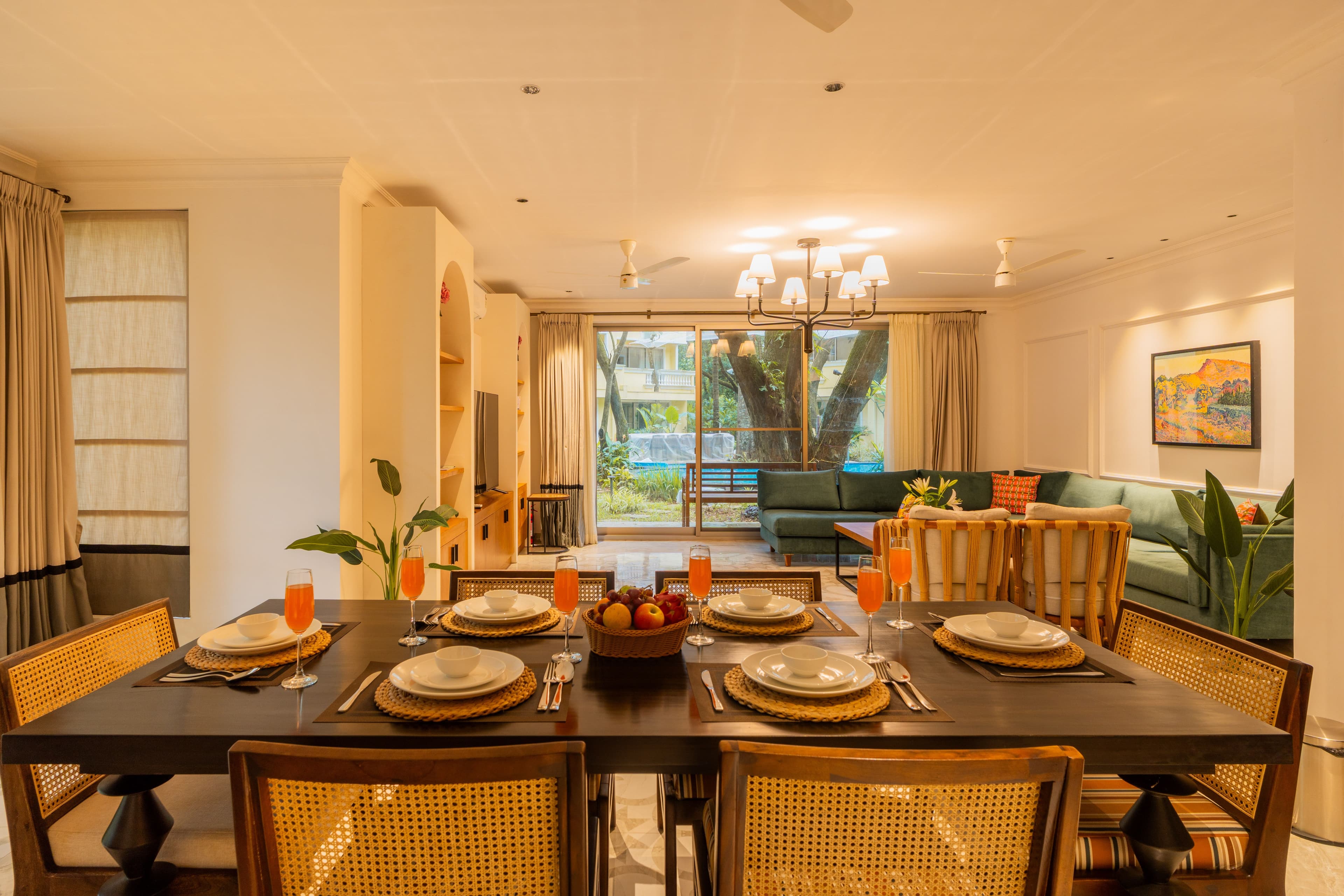 Kensho Villas Marigold by ELIVAAS | Shared Pool | Serene 3-BHK With Lift; Near Popular Beaches - Image 6
