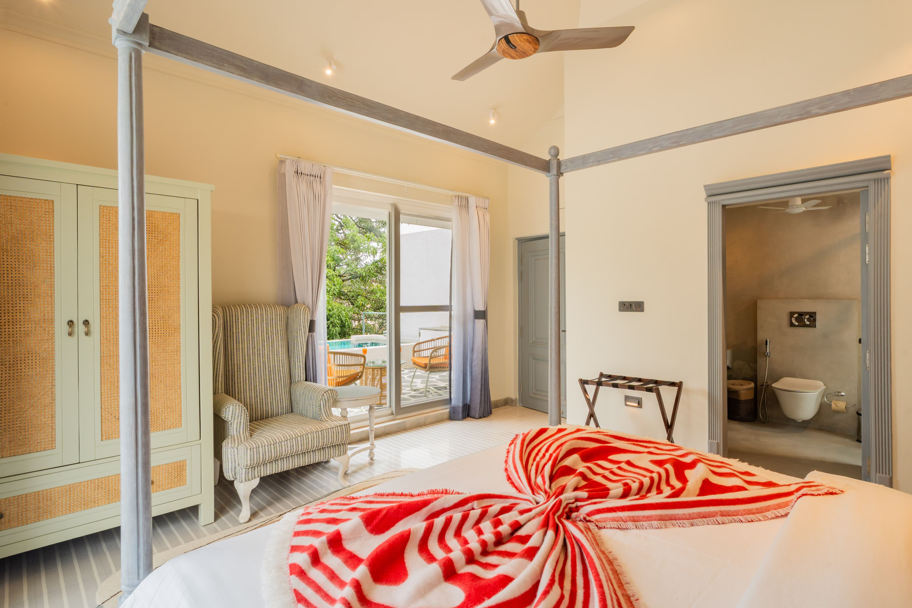 Purple Coral | Luxe 5-BHK Villa With Two Private Pools & Lift Near Chapora Fort - Image 42
