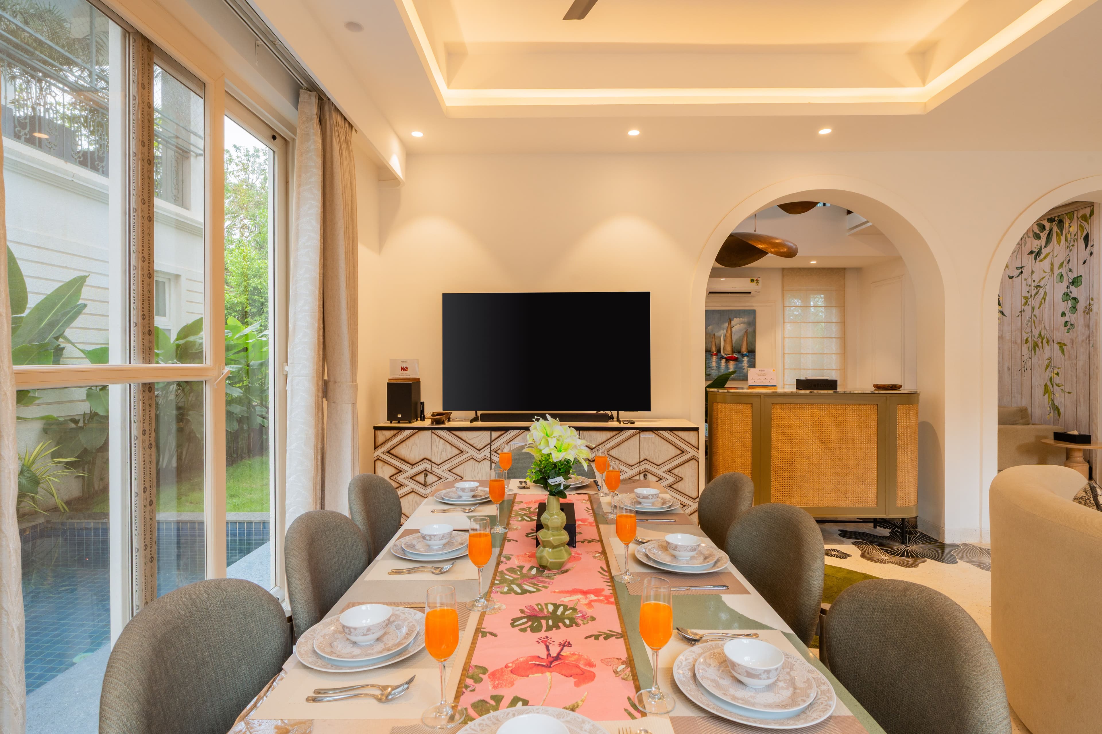 Purple Coral | Luxe 5-BHK Villa With Two Private Pools & Lift Near Chapora Fort - Image 31
