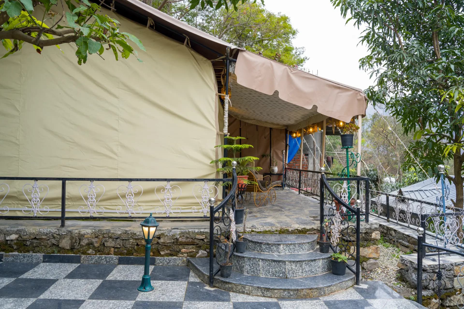Zephyr Imperial | Luxury Tent on Hills With Pool, Gazebo, Tea House & Dining - Image 31