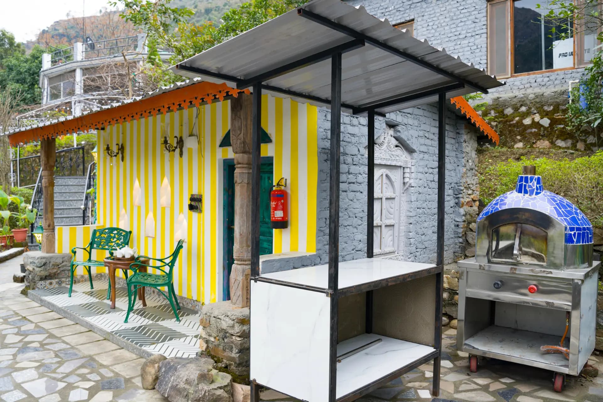 Zephyr Imperial | Luxury Tent on Hills With Pool, Gazebo, Tea House & Dining - Image 24