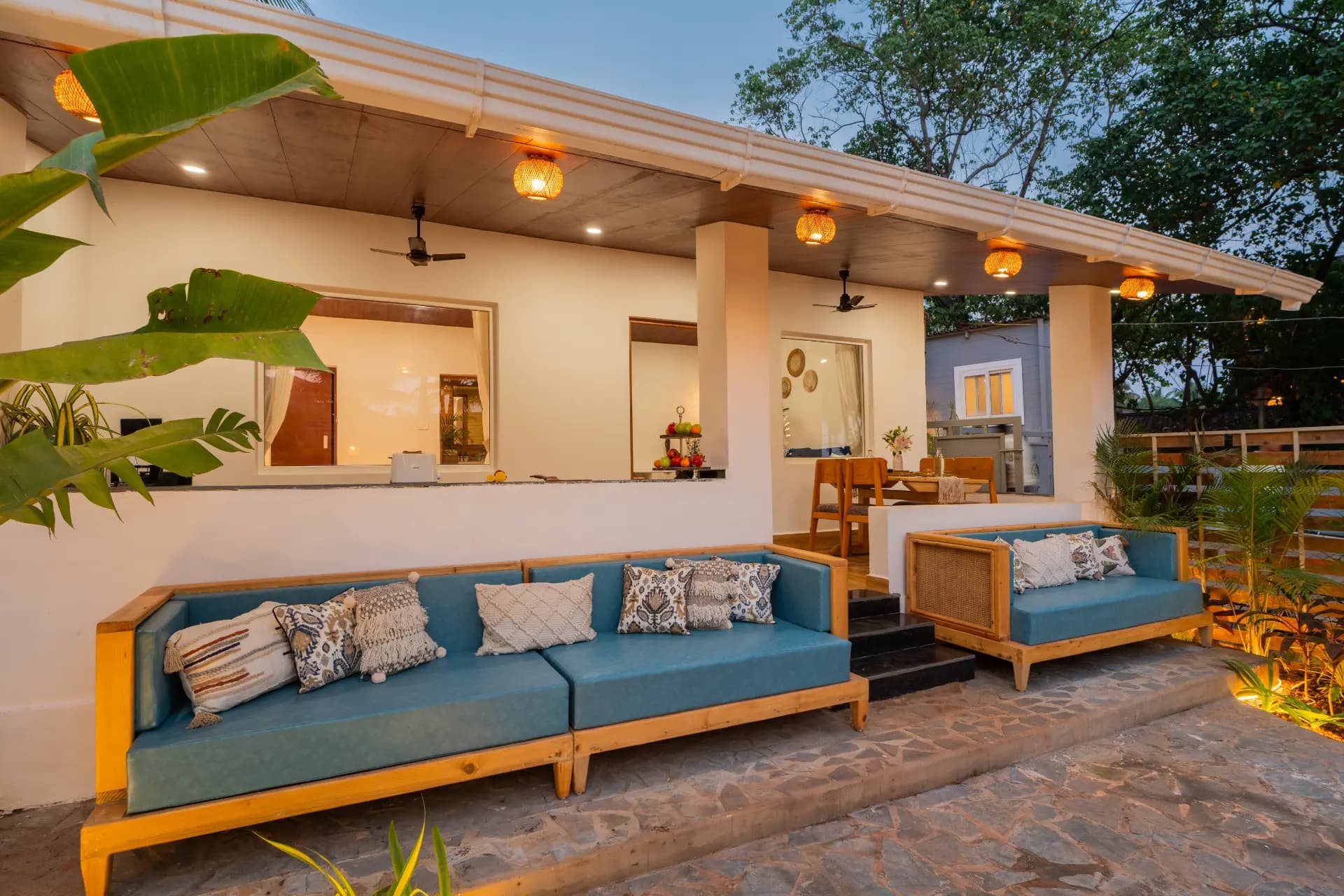 House of Neptune | 1-BHK Boutique Hut | Open Kitchen | Sit-out area | 10 Meters from Ashwem Beach - Image 10