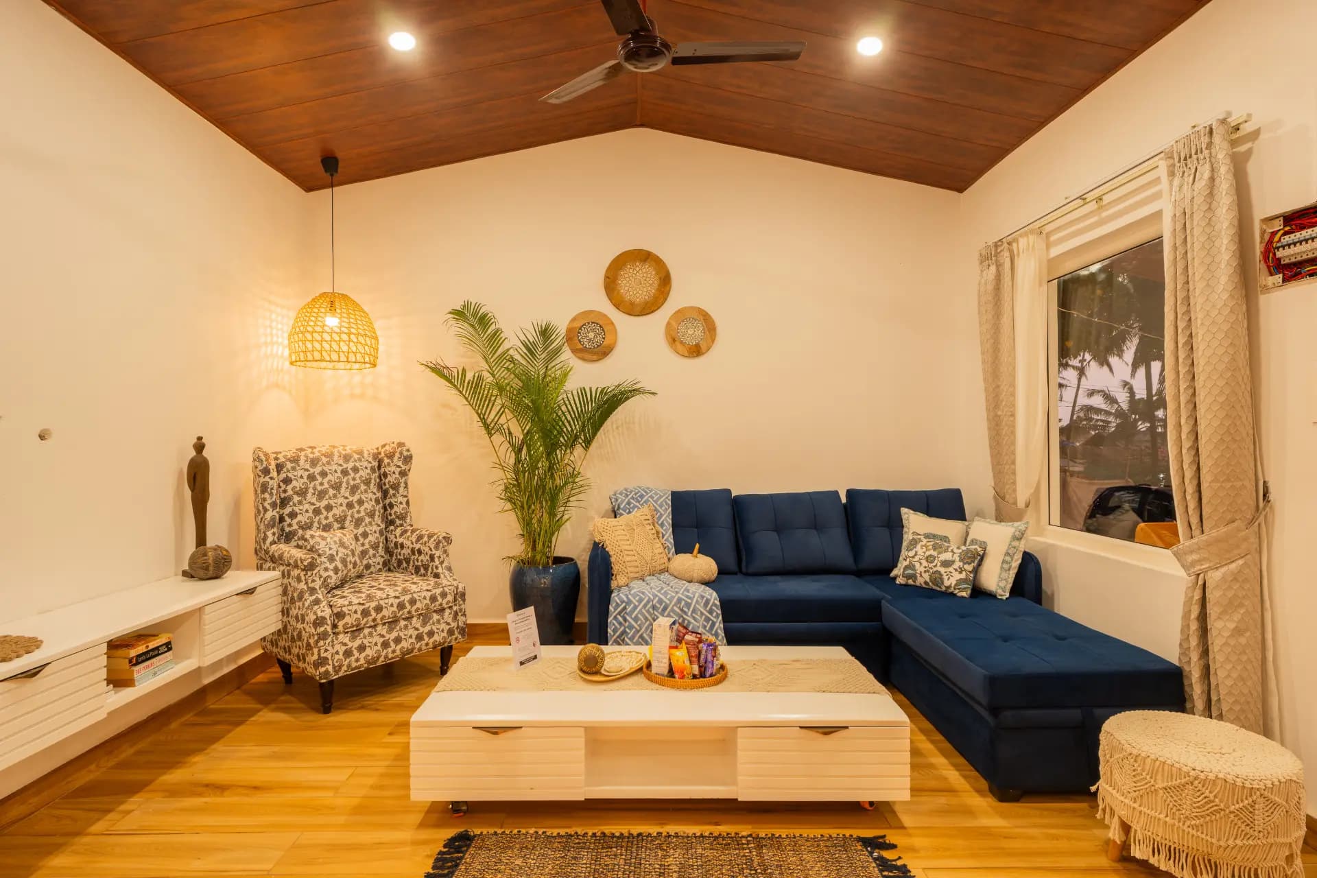 House of Neptune | 1-BHK Boutique Hut | Open Kitchen | Sit-out area | 10 Meters from Ashwem Beach - Image 3