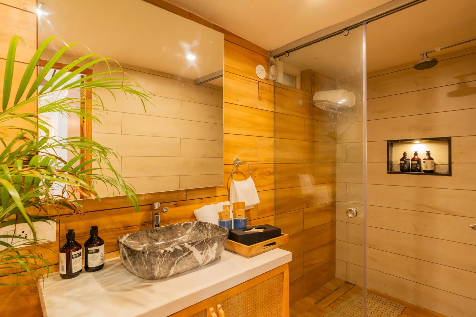 House of Neptune | 1-BHK Boutique Hut | Open Kitchen | Sit-out area | 10 Meters from Ashwem Beach - Image 28