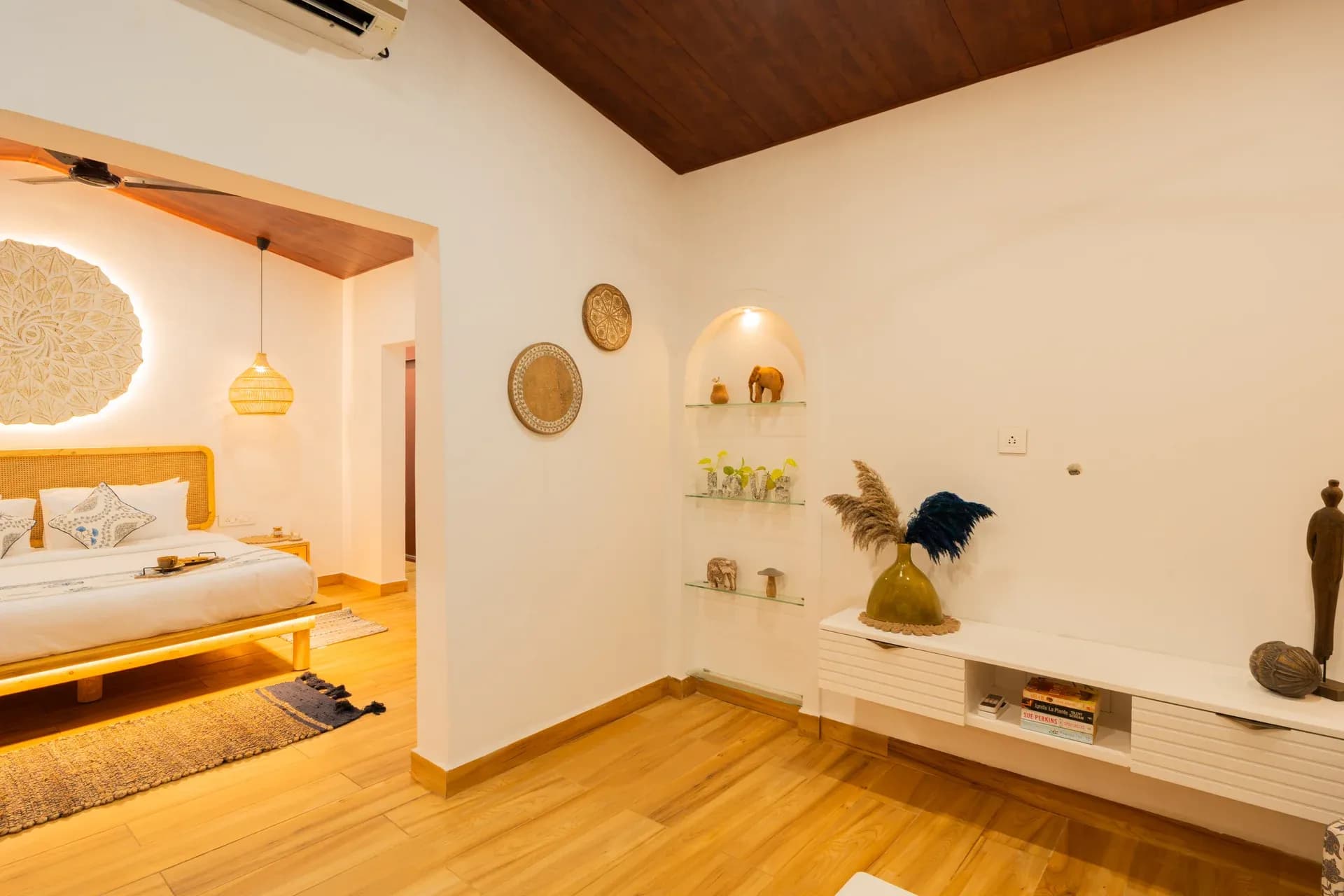 House of Neptune | 1-BHK Boutique Hut | Open Kitchen | Sit-out area | 10 Meters from Ashwem Beach - Image 27