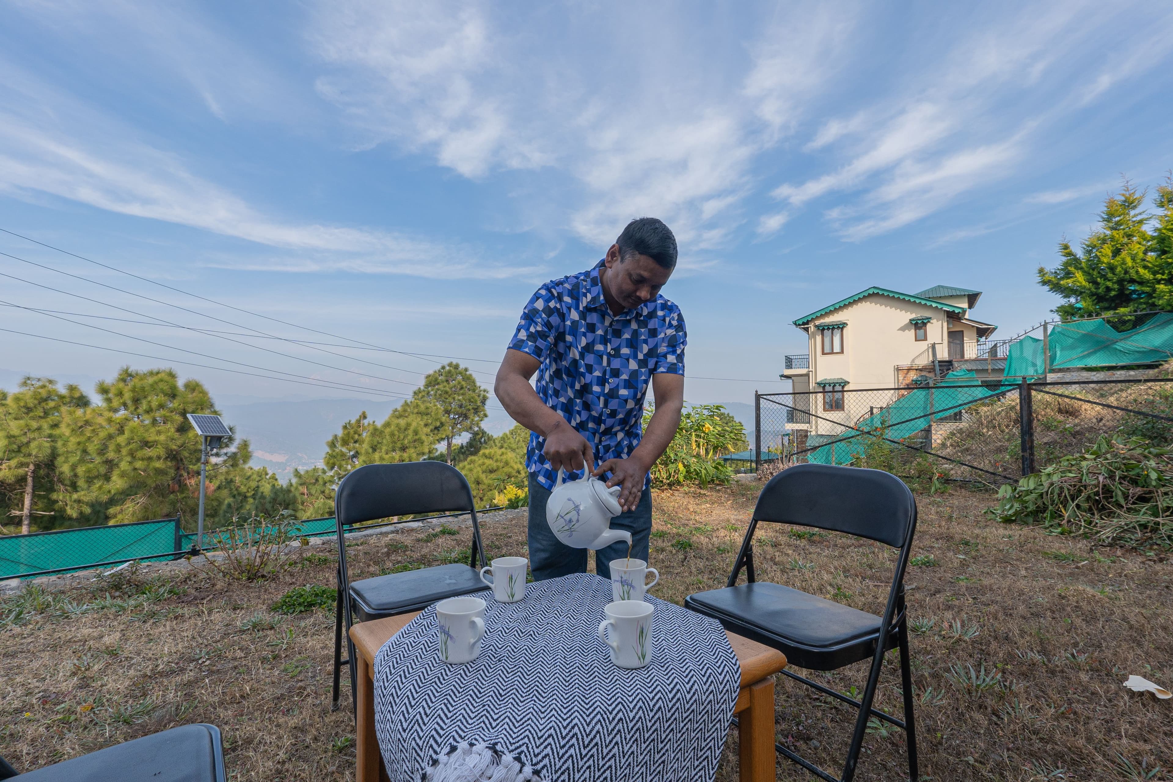 SnowPeak Villa | 3-BHK Pet-friendly Hideaway with Sit-Outs & Glass Patio, Garden &Hill Views - Image 20