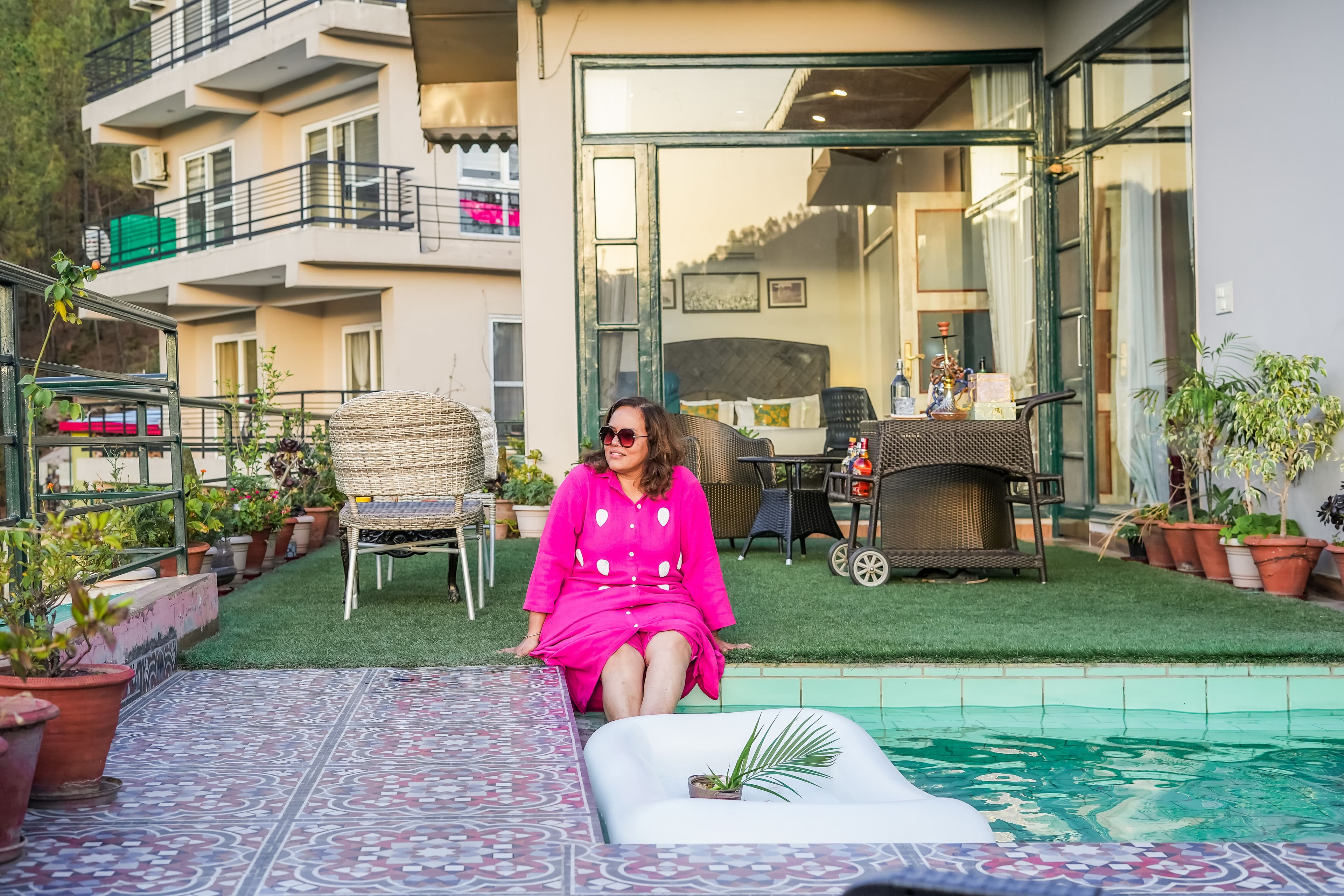Dilli House | 3-BHK Rooftop Villa with Private Plunge Pool, Jacuzzi, and Gym - Image 29