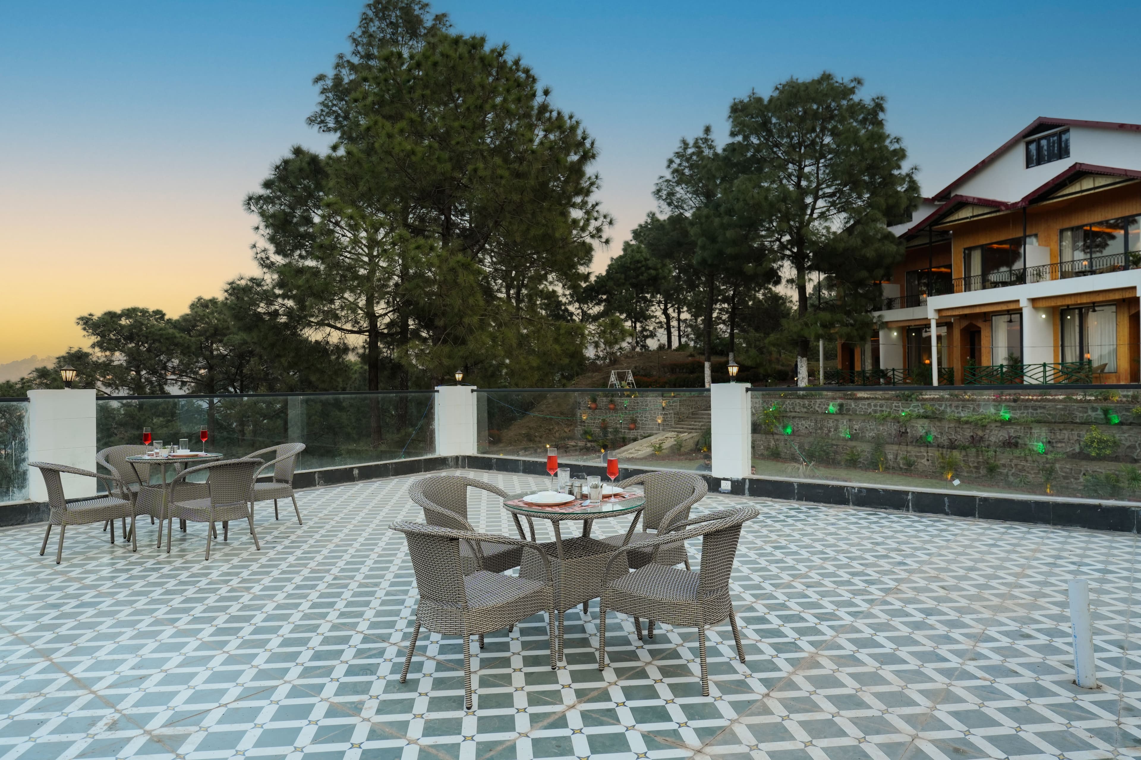 Pine View Resort | Pet-friendly Hilltop 1-Suite With Garden-Facing Balcony, Rooftop lounge, Restro & Game Zone - Image 22