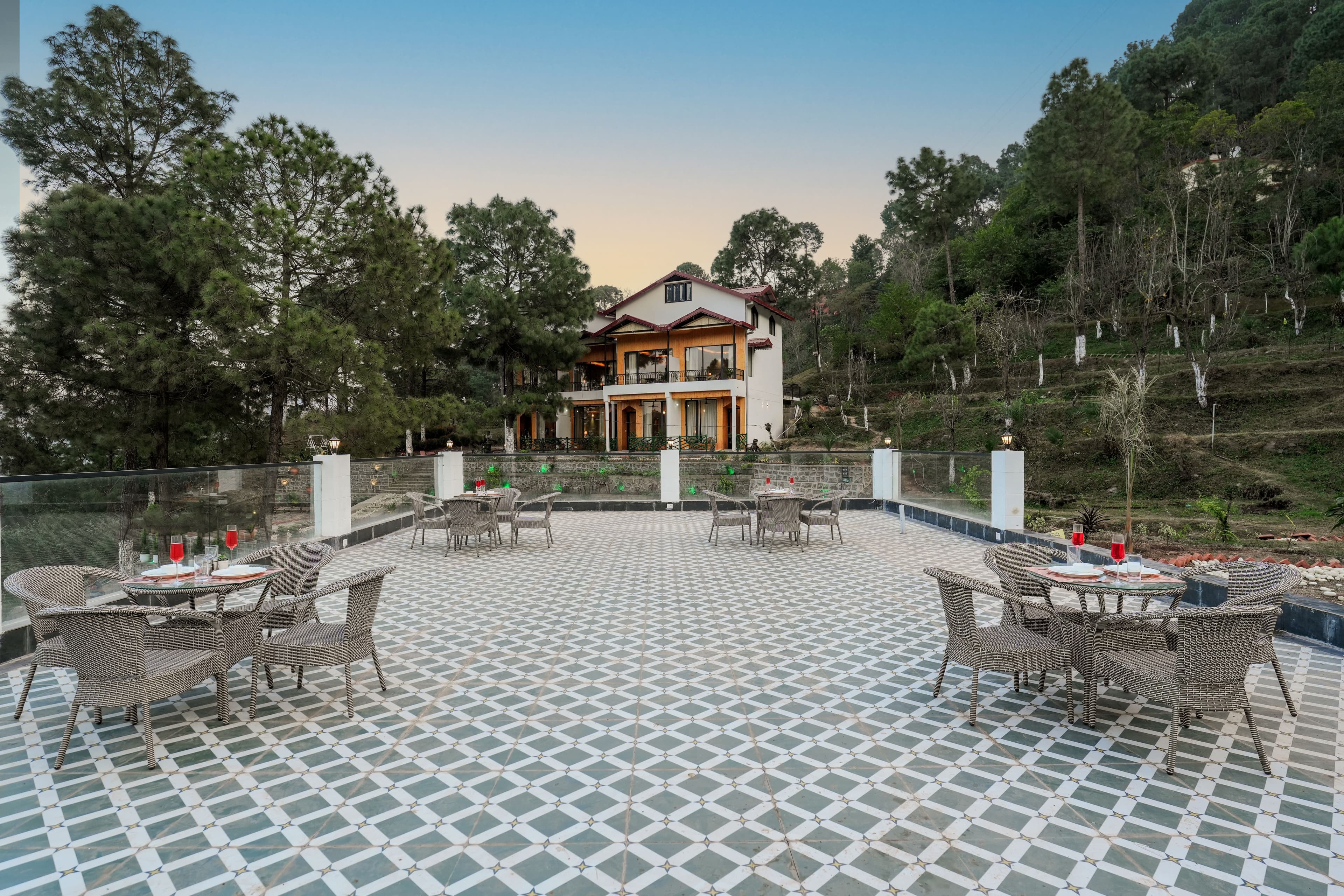 Pine View Resort | Pet-friendly Hilltop 1-Suite With Garden-Facing Balcony, Rooftop lounge, Restro & Game Zone - Image 6