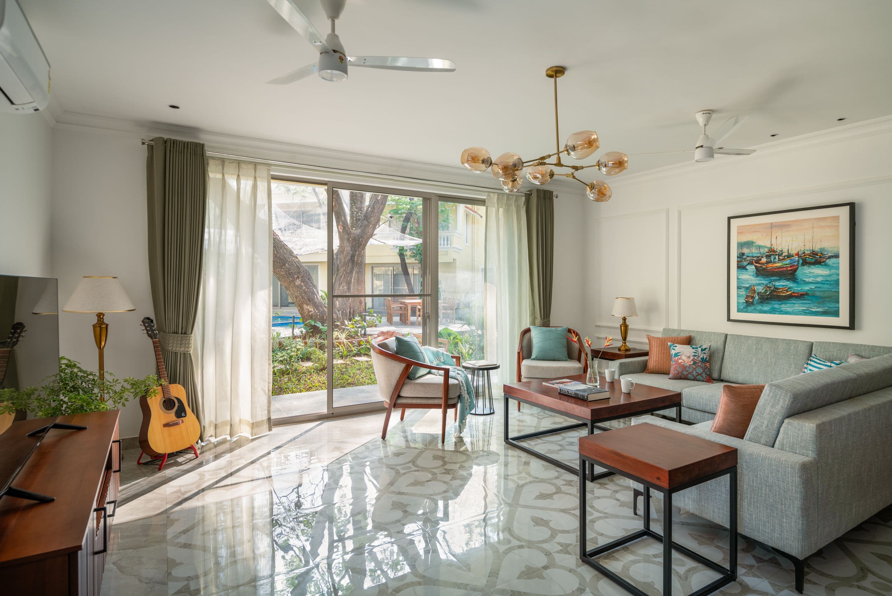 Kensho Villas Hibiscus by ELIVAAS | Plunge Pool, Serene 3-BHK With Shared Pool & Lift; Near Popular Beaches - Image 7