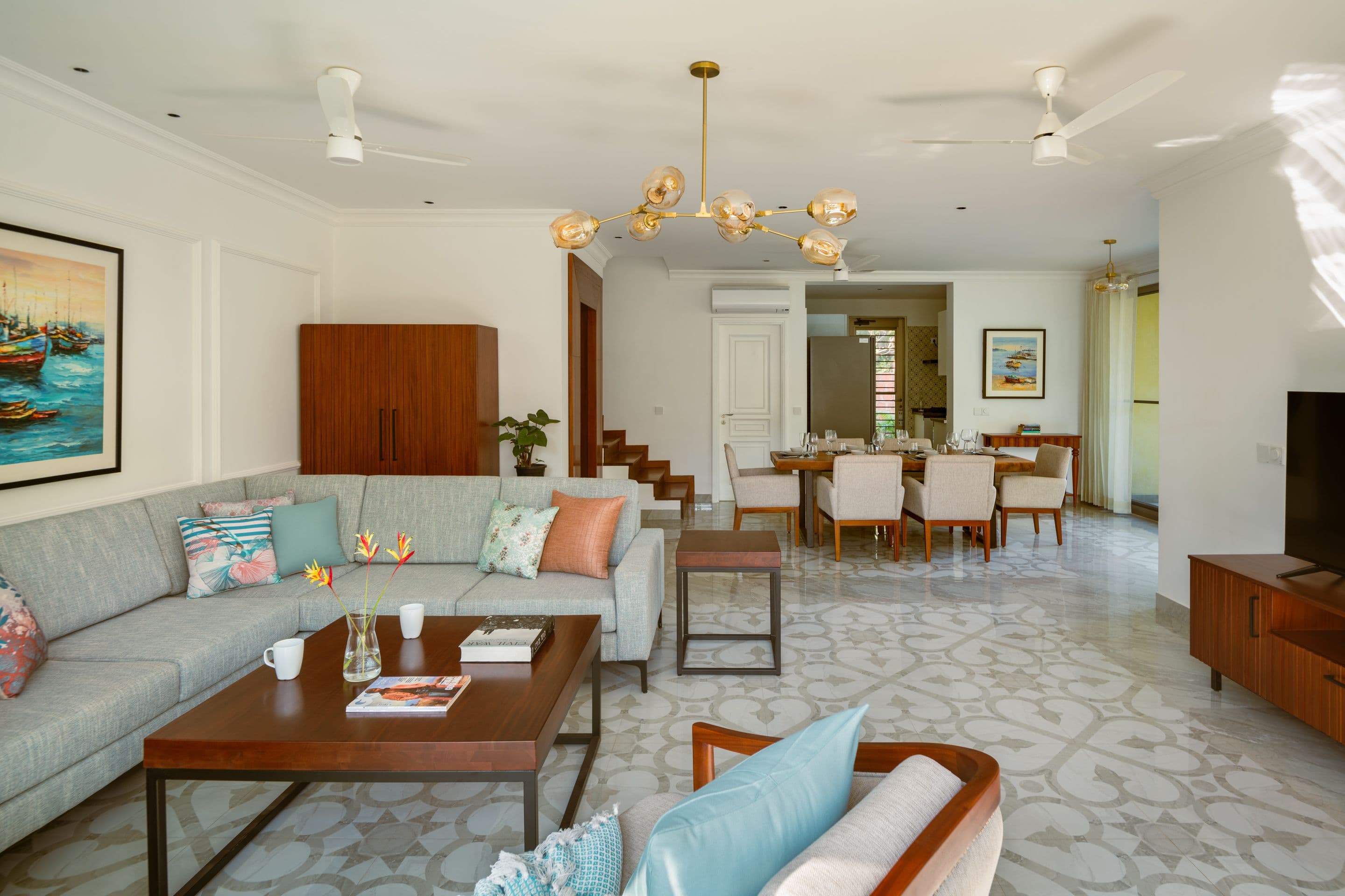 Kensho Villas Hibiscus by ELIVAAS | Plunge Pool, Serene 3-BHK With Shared Pool & Lift; Near Popular Beaches - Image 19