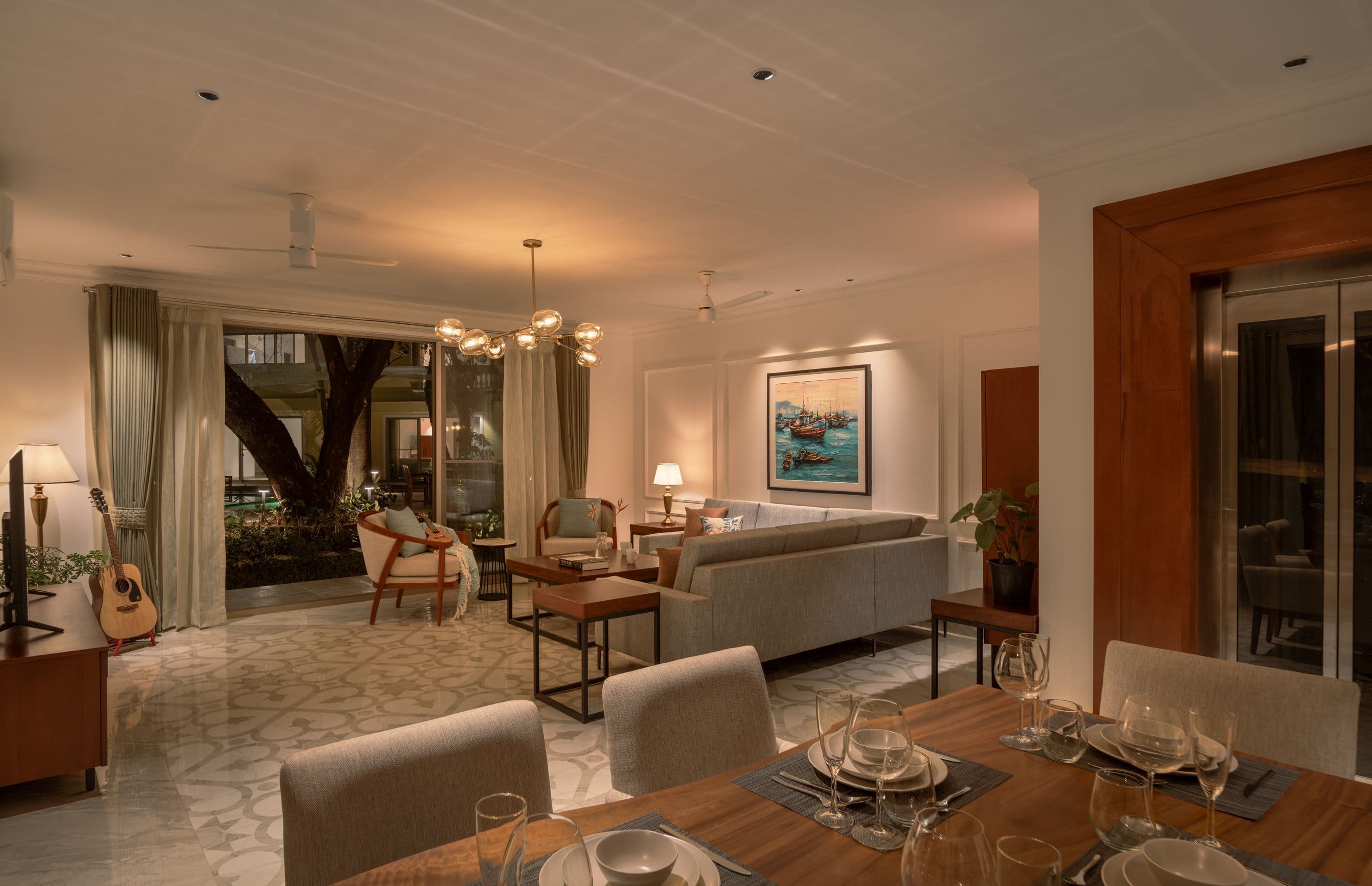Kensho Villas Hibiscus by ELIVAAS | Plunge Pool, Serene 3-BHK With Shared Pool & Lift; Near Popular Beaches - Image 22