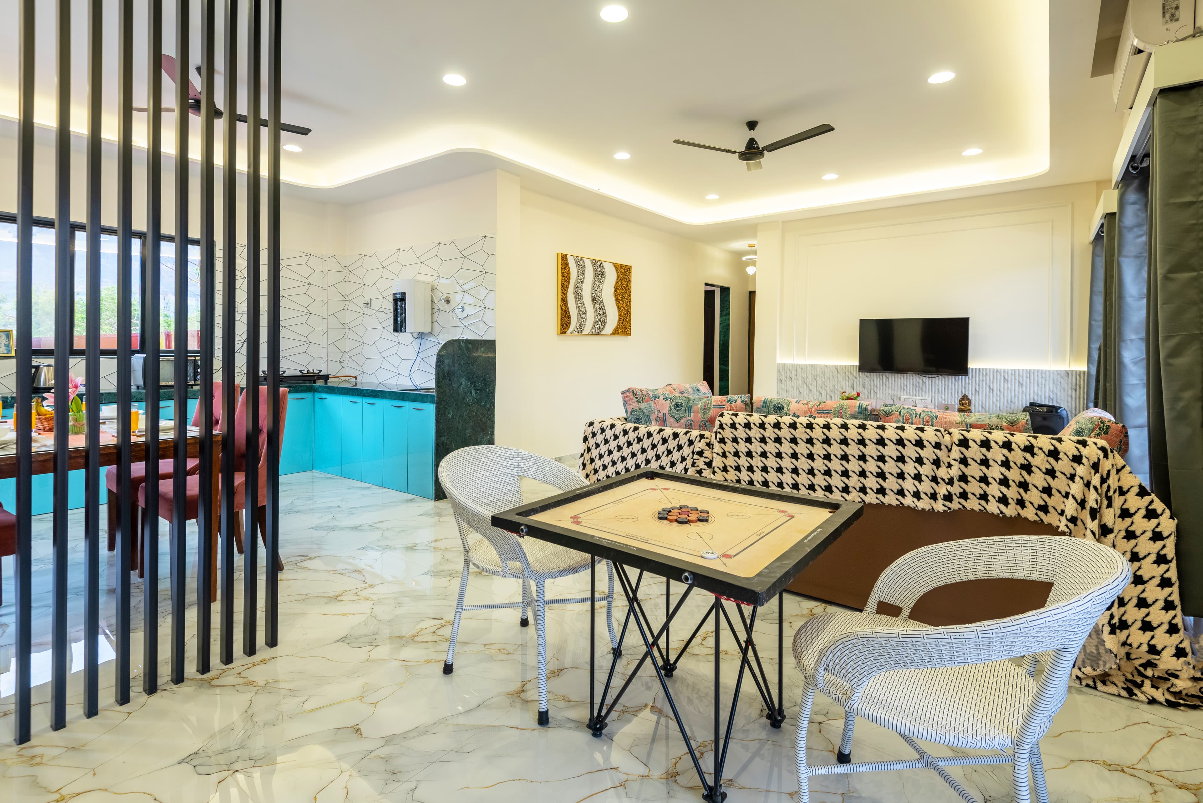 Ansh Villa | Luxury 4-BHK Pet-friendly Getaway with Private Pool, Lawn & Sports Turf | Near Solanpada Dam & Sahyadri Waterfall - Image 24
