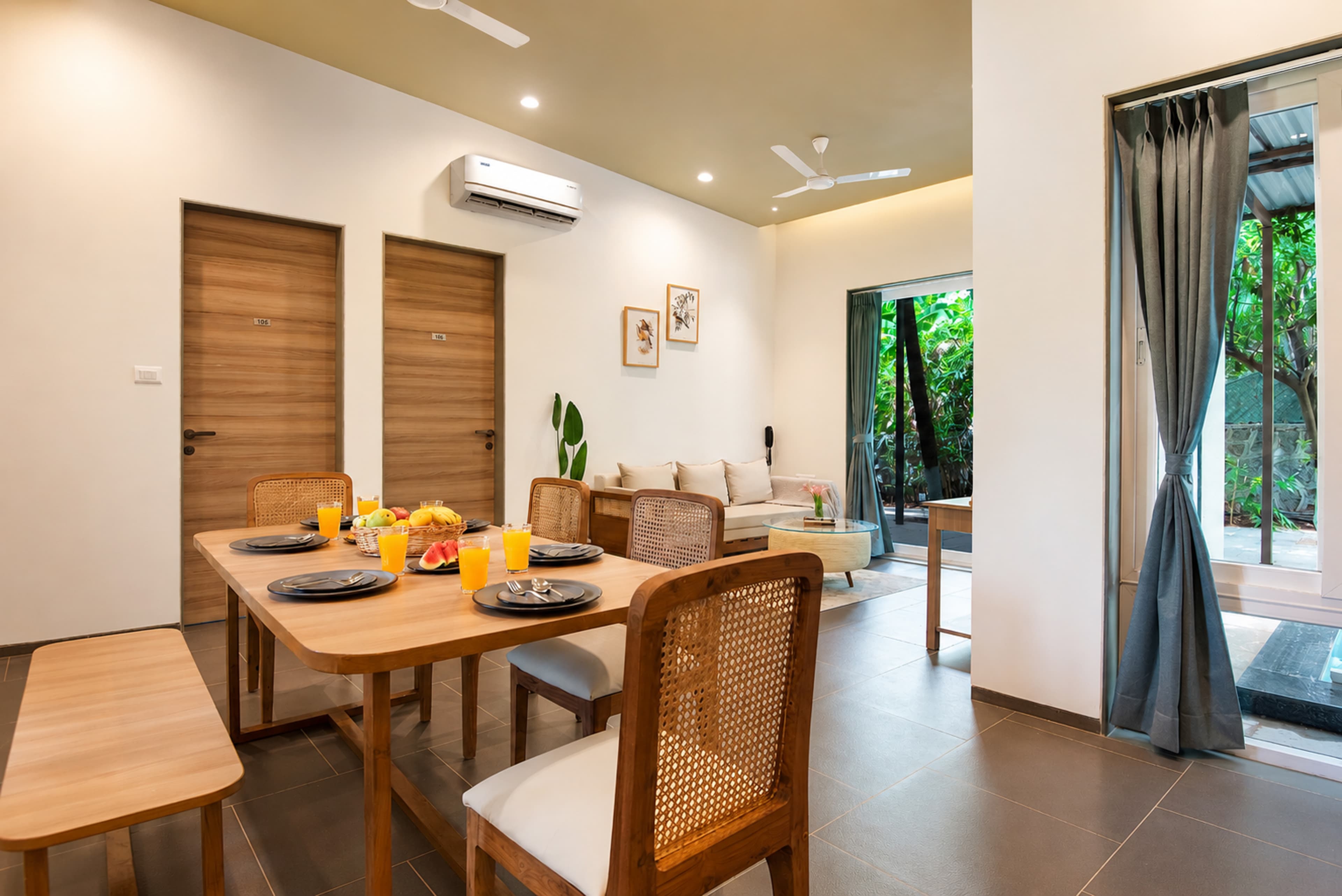The Crescent Palm Grande | 3-BHK Villa With Outdoor Private Jacuzzi, Shared Game Room and Restaurant - Image 23