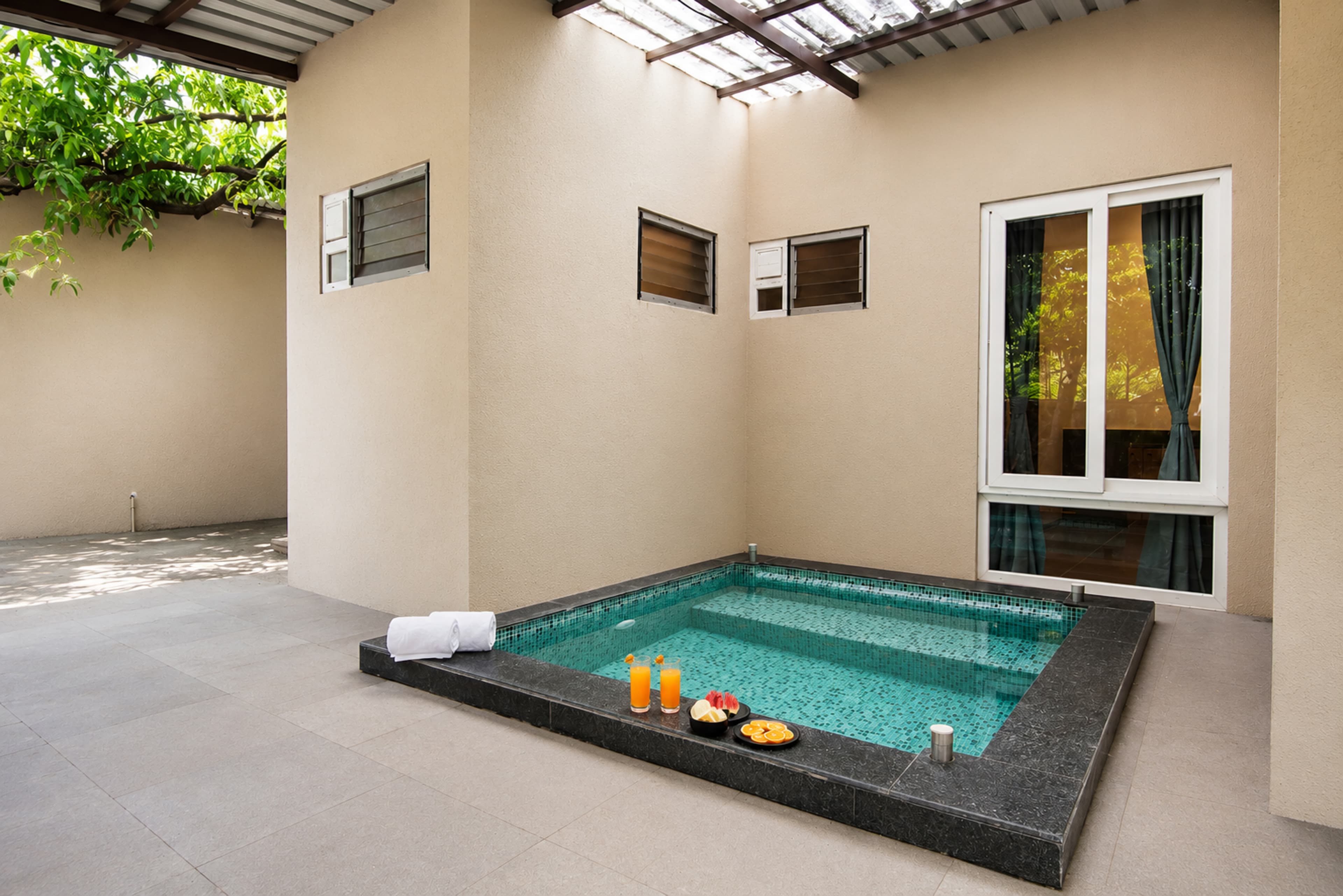 The Crescent Palm Grande | 3-BHK Villa With Outdoor Private Jacuzzi, Shared Game Room and Restaurant - Image 21