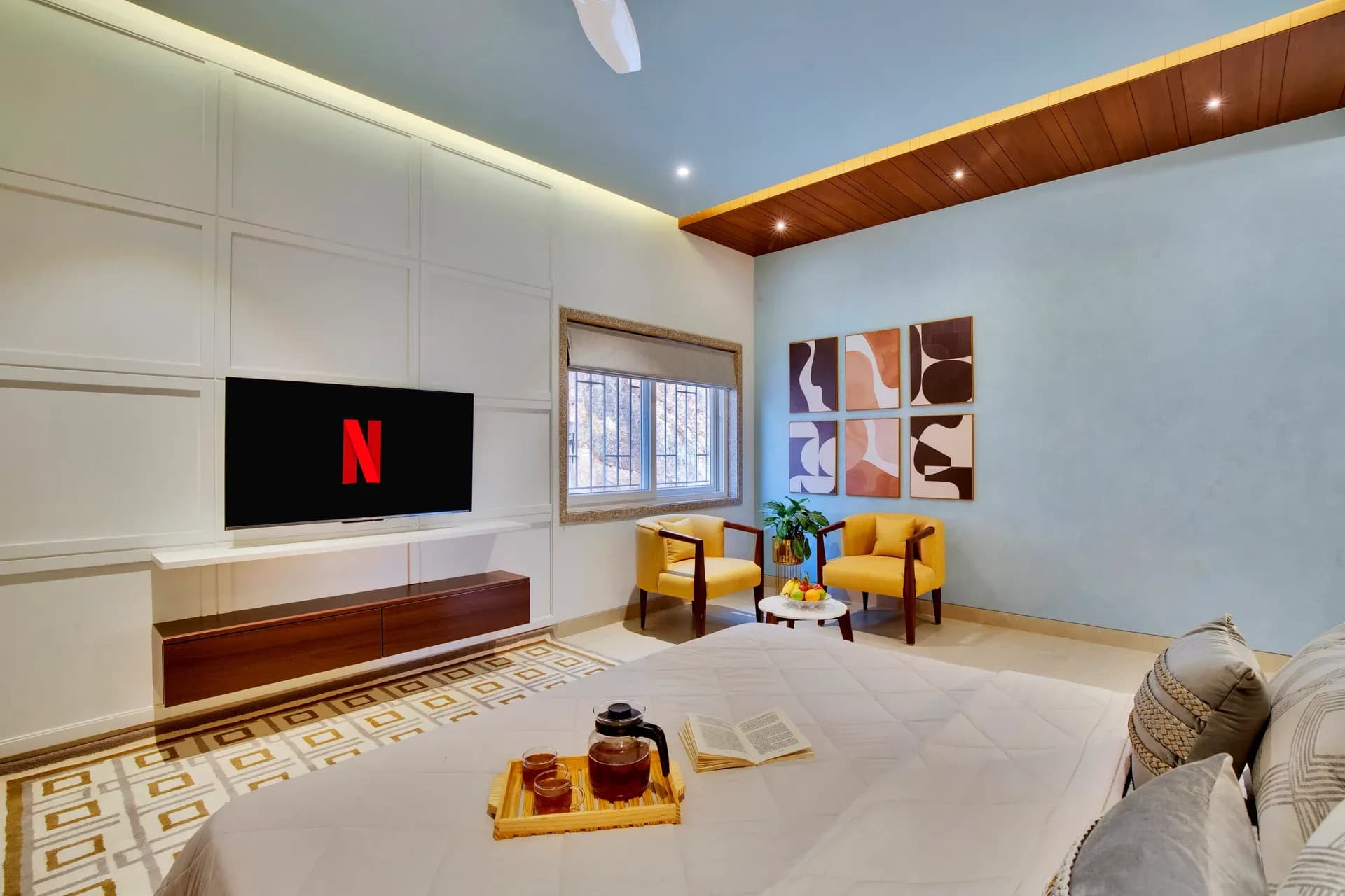 Shourya Bliss | 3-BHK | Pvt Pool & Garden | Scenic Views - Image 17