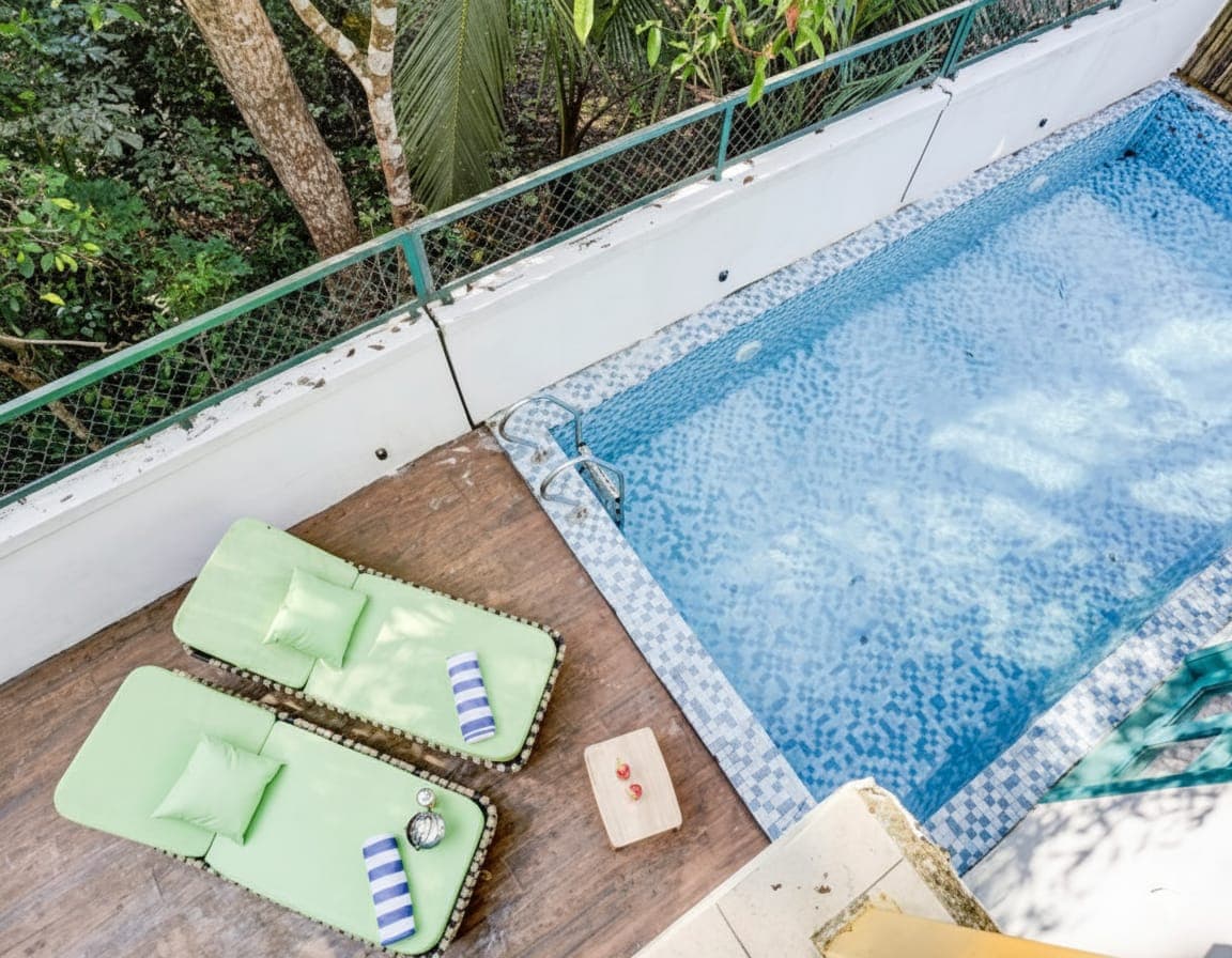 Casa Lotus | 3-BHK Villa with Private Pool, Cosy Nook, Balconies; in a Gated Complex - Image 21