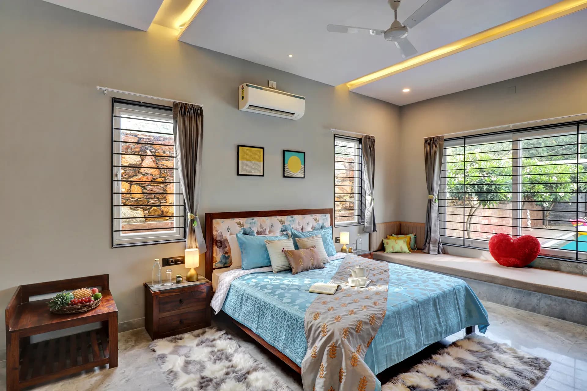Radhyam | Charming 2–BHK Escape With Private Pool, Garden & Aravalli Hill Views - Image 20