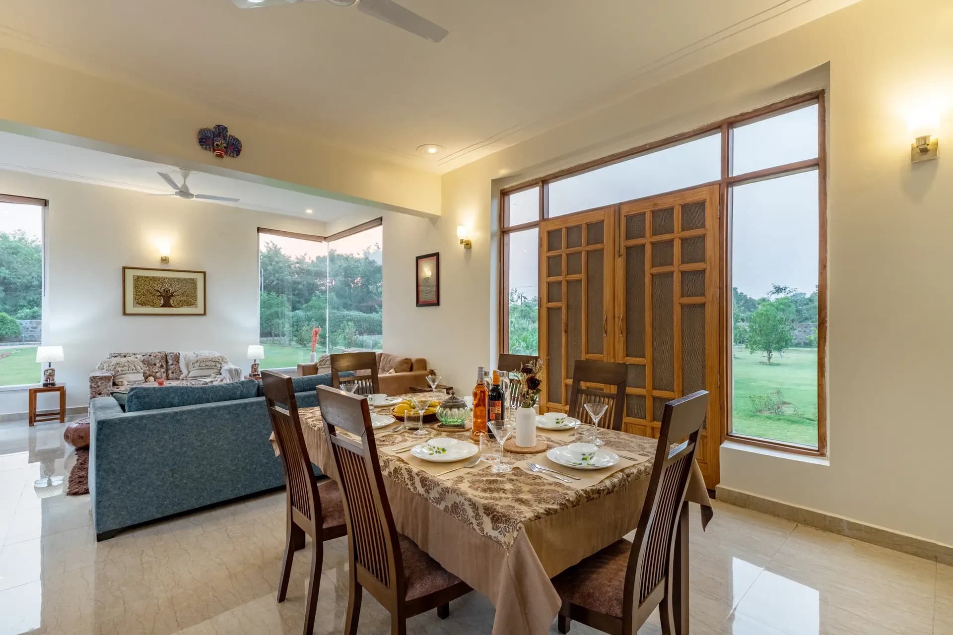 Raga | 2-BHK | Pvt Pool | Garden | Gazebo | Entertainment Lounge | Kids Play Area - Image 19