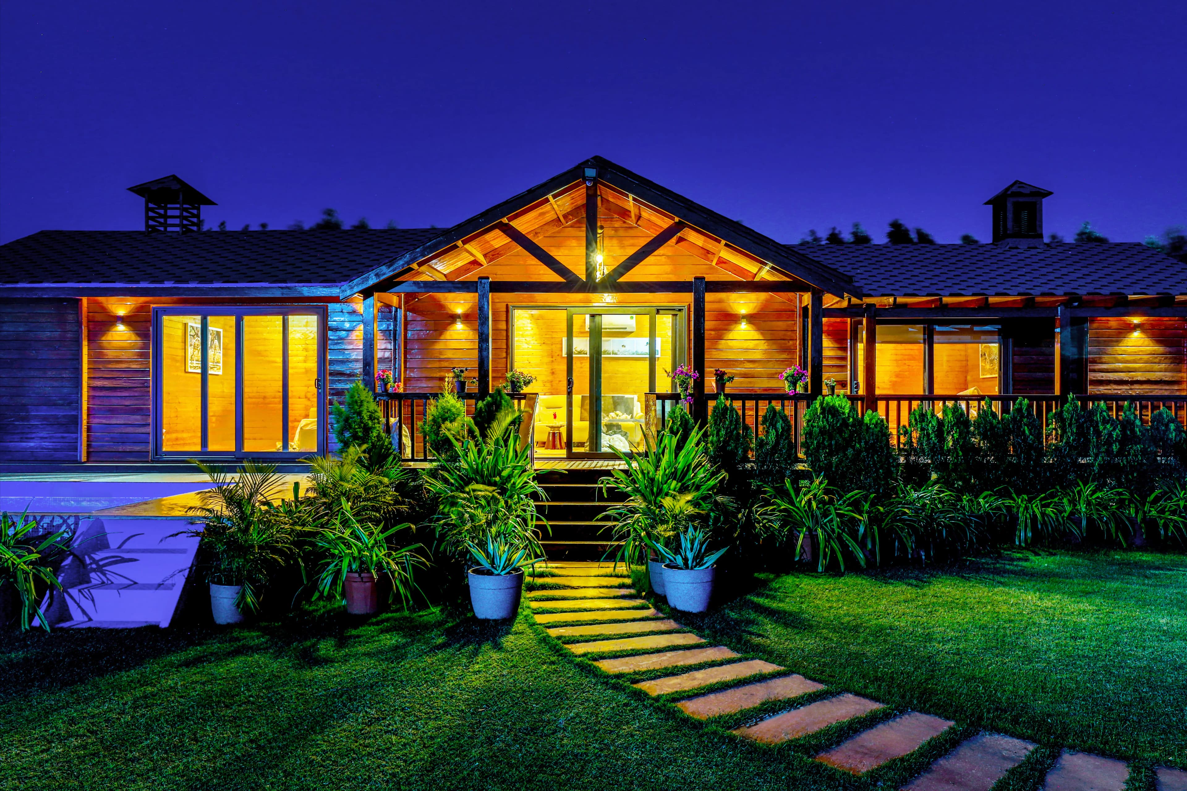 Riveira Hills |  3-BHK Pet-friendly Cottage with Lush Garden, Private Pool  - Image 46