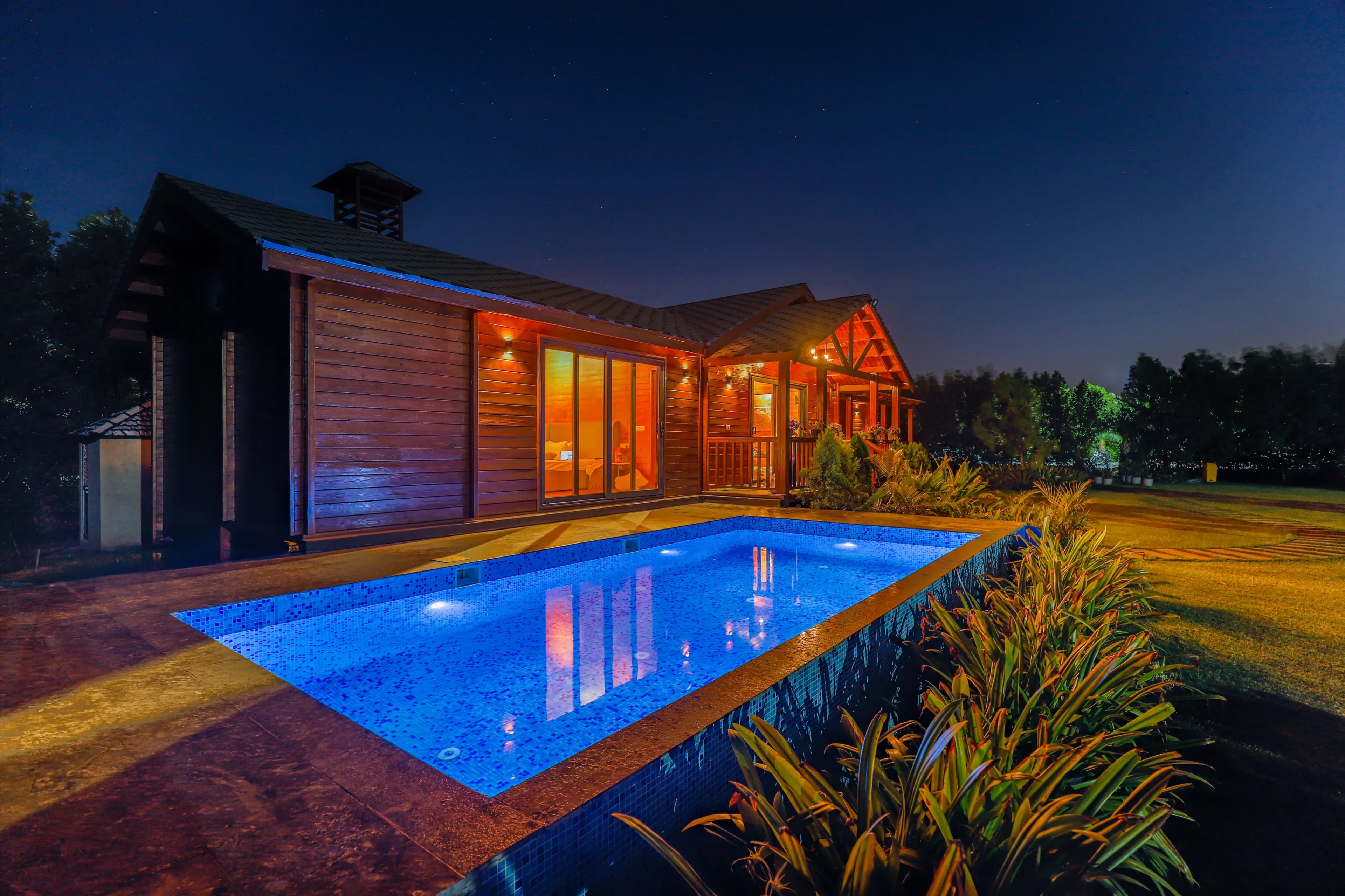 Riveira Hills |  3-BHK Pet-friendly Cottage with Lush Garden, Private Pool  - Image 20