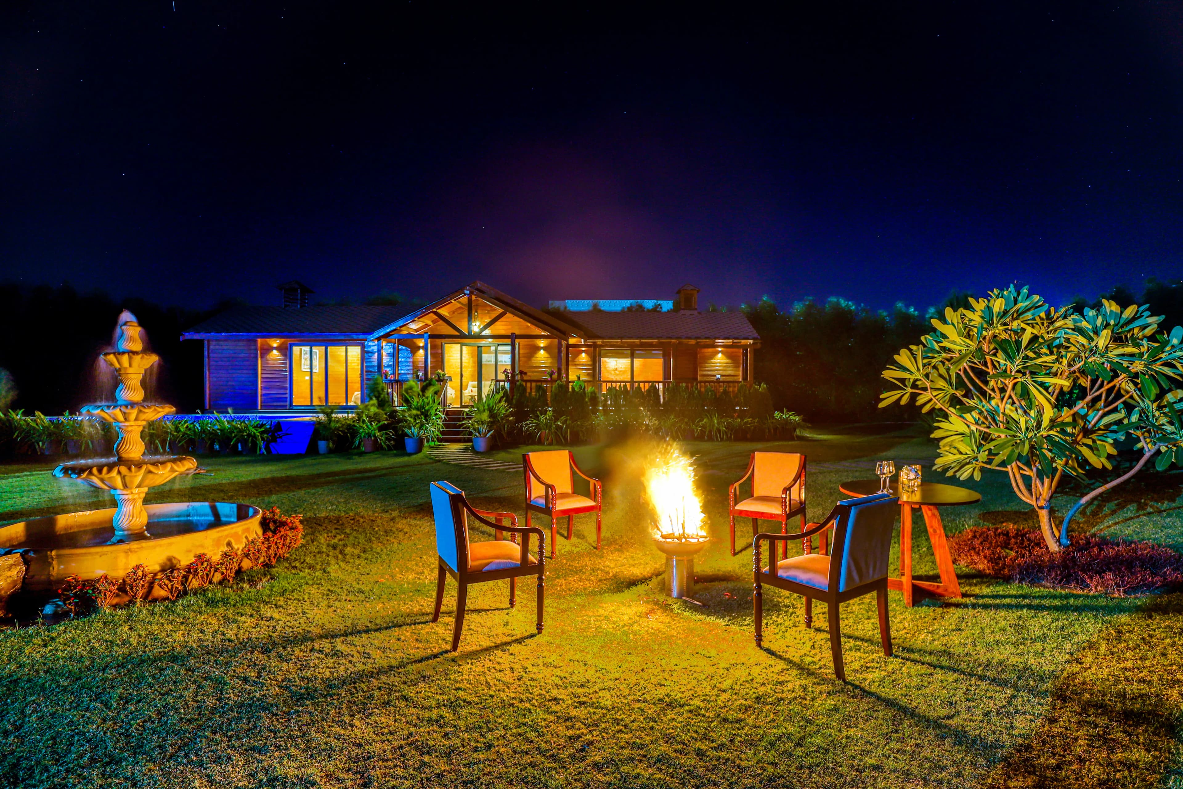 Riveira Hills |  3-BHK Pet-friendly Cottage with Lush Garden, Private Pool  - Image 5