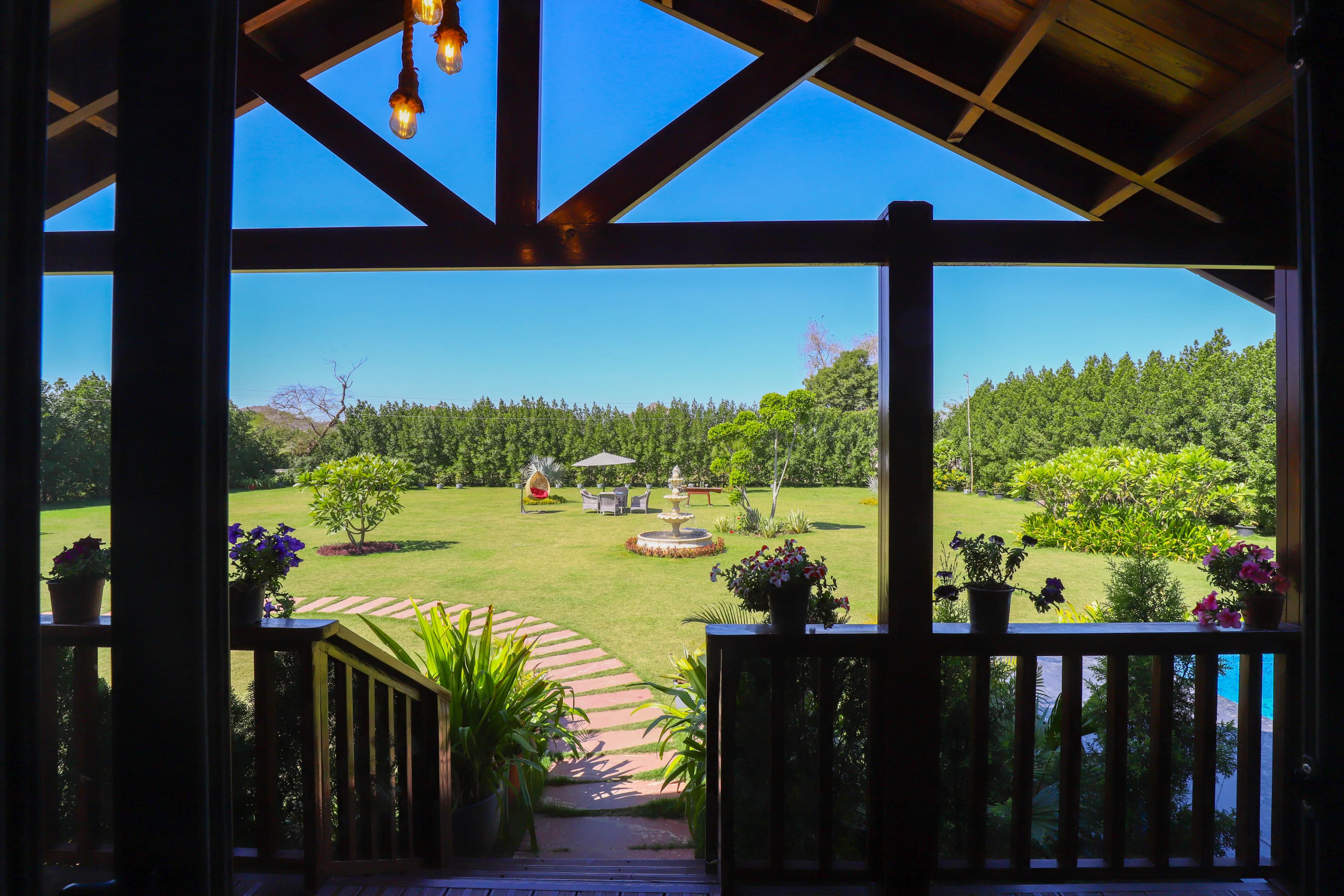 Riveira Hills |  3-BHK Pet-friendly Cottage with Lush Garden, Private Pool  - Image 32