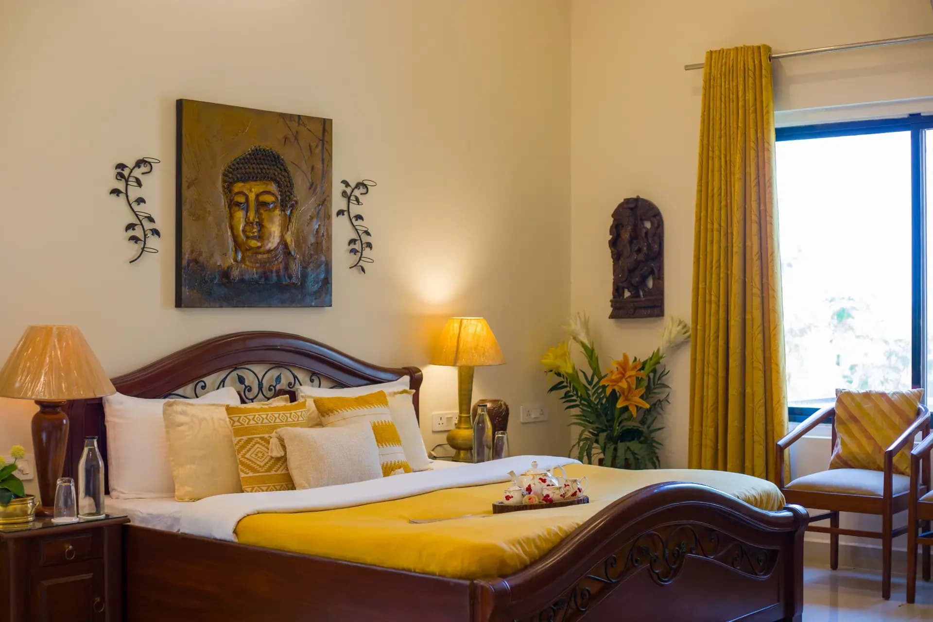Dacha | Serene 3-BHK Escape With Garden, Jacuzzi  & Outdoor Bar - Image 41