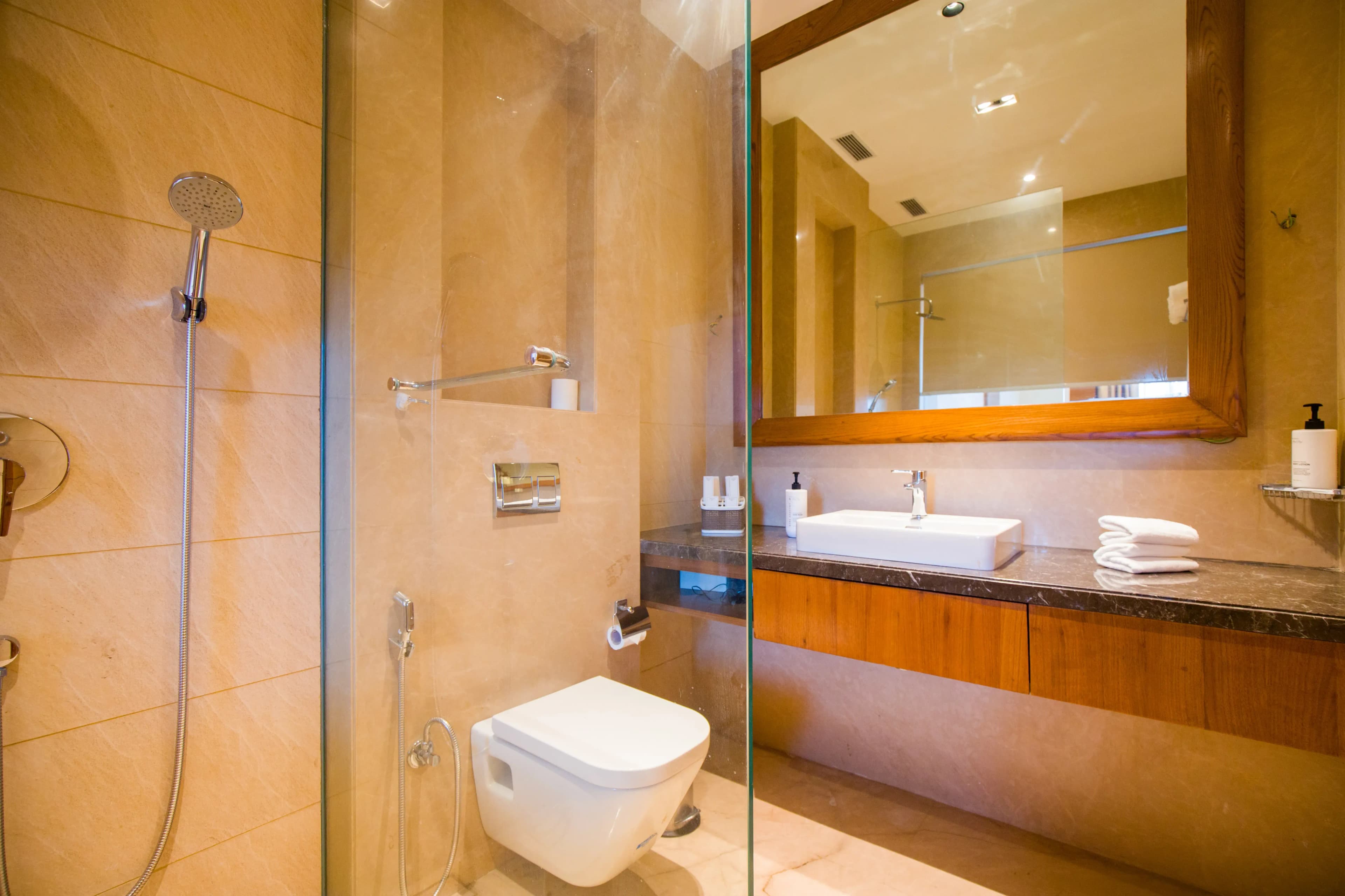 Eternal Oasis City View Suite | Serene 1-Room With Restaurant & Celebration Venue | Golf Course Road - Image 29