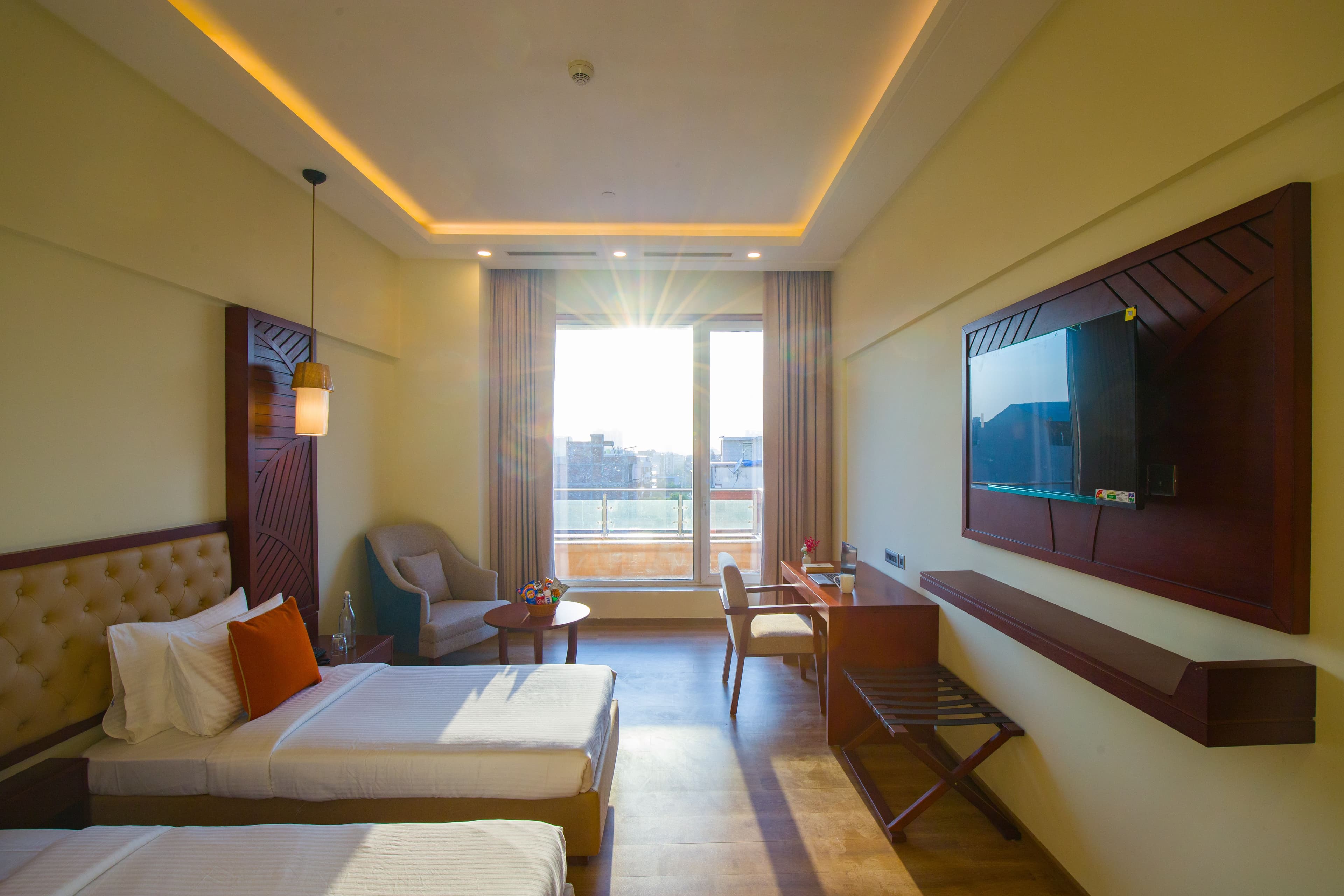 Eternal Oasis City View Suite | Chic 1-Room With Restaurant & Celebration Venue | Golf Course Road - Image 22