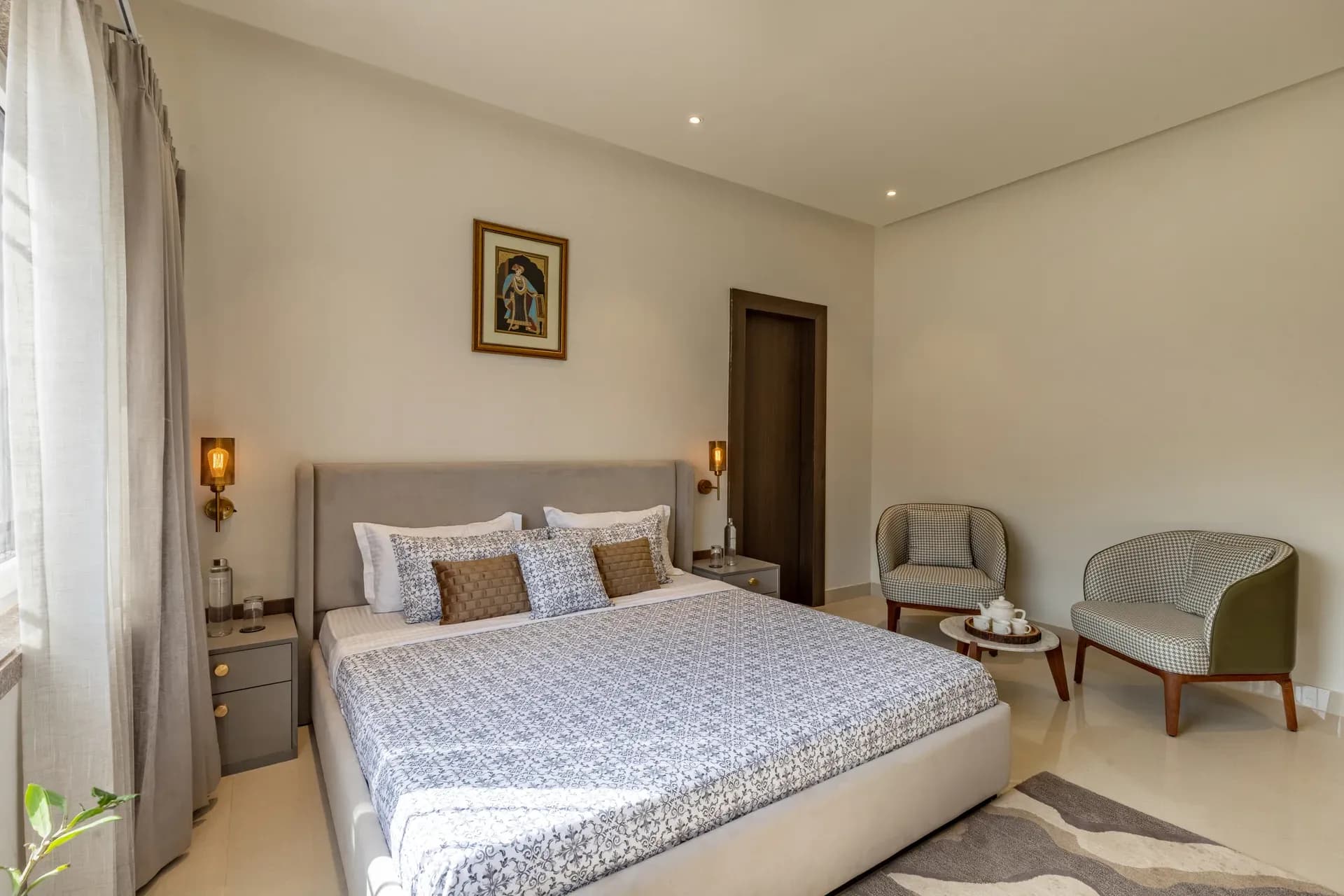 Shourya Zenna | 3-BHK | Pvt Pool & Garden | Terrace | Scenic Views - Image 18