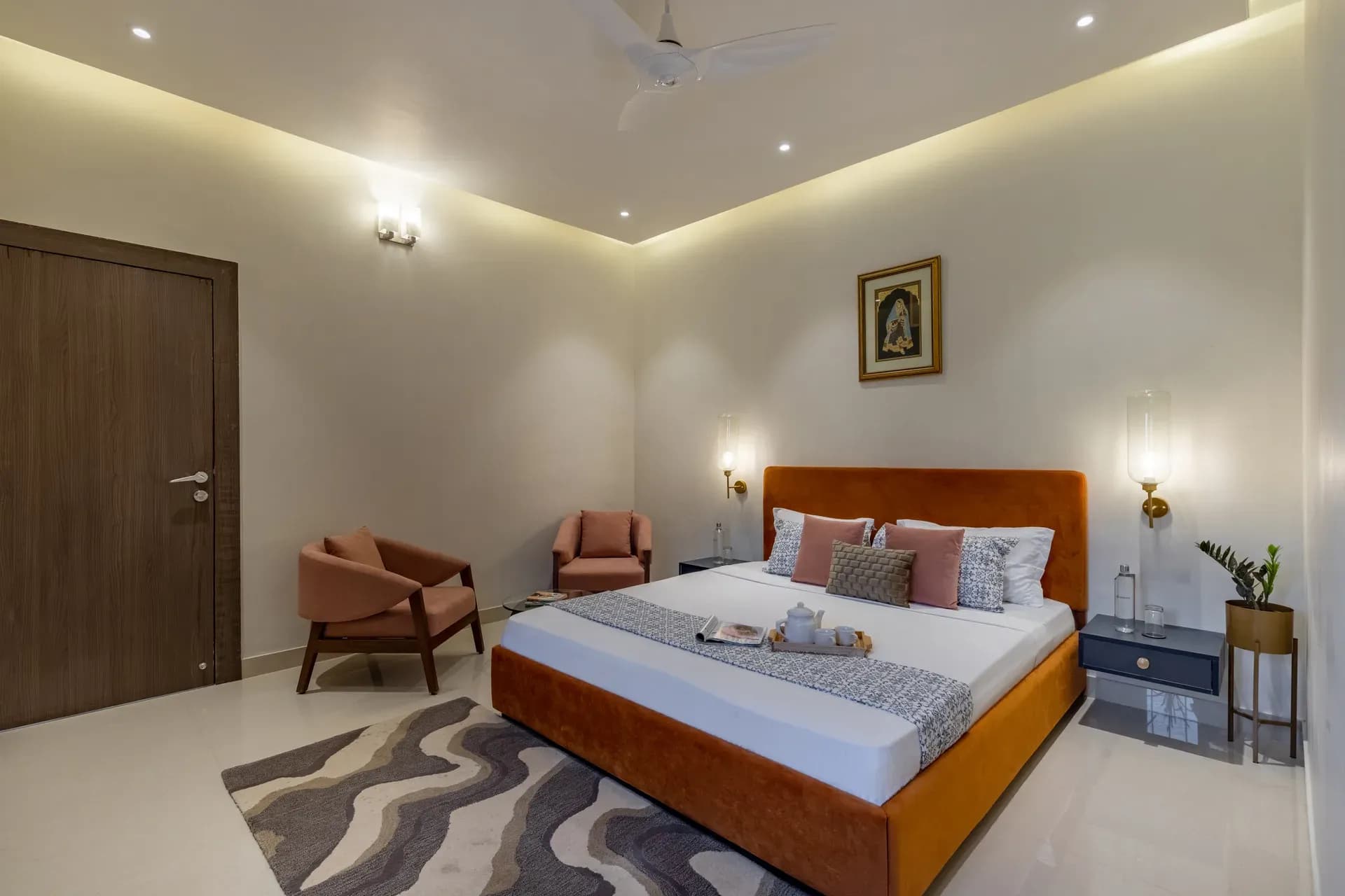 Shourya Zenna | 3-BHK | Pvt Pool & Garden | Terrace | Scenic Views - Image 25