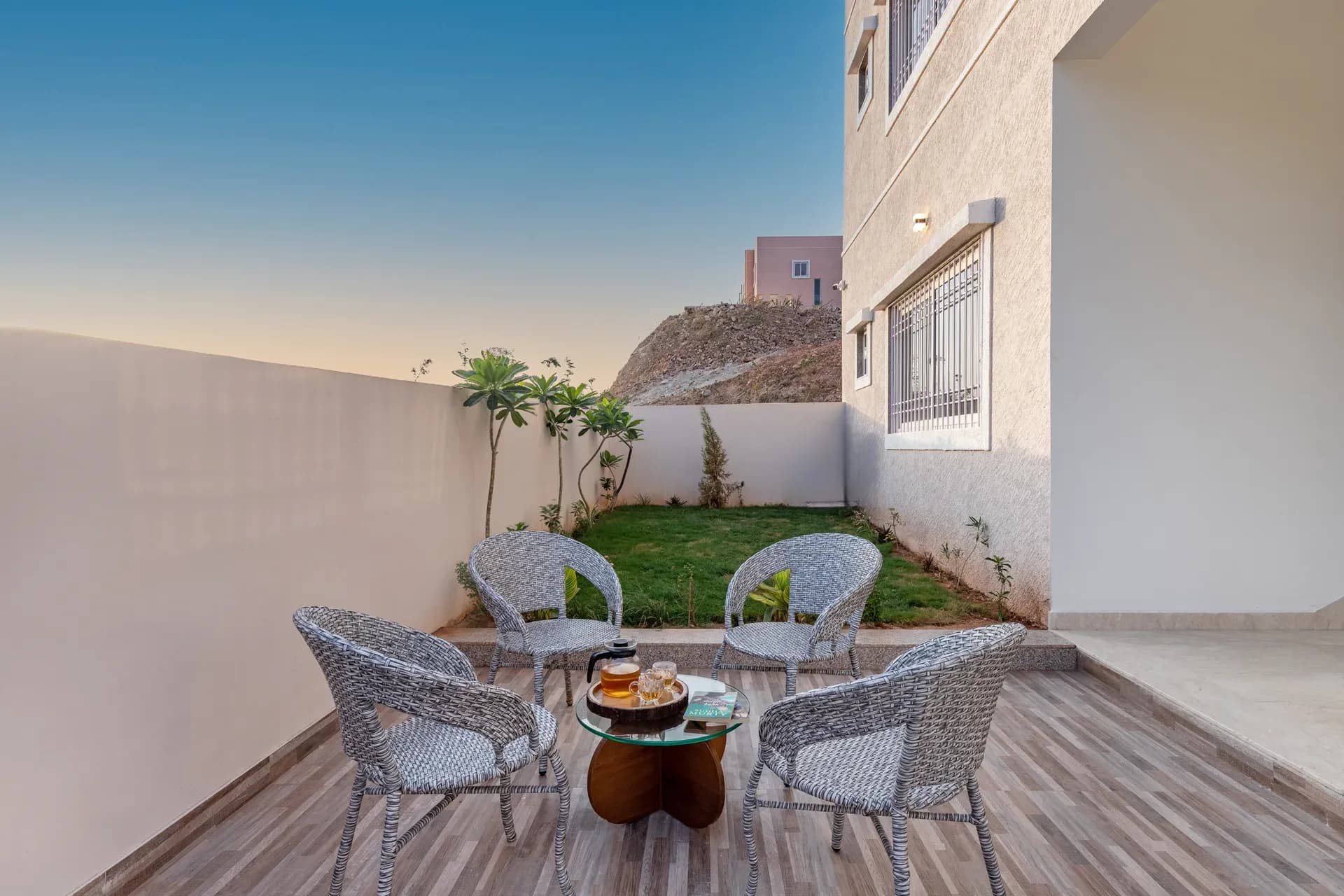 Shourya Zenna | 3-BHK | Pvt Pool & Garden | Terrace | Scenic Views - Image 7