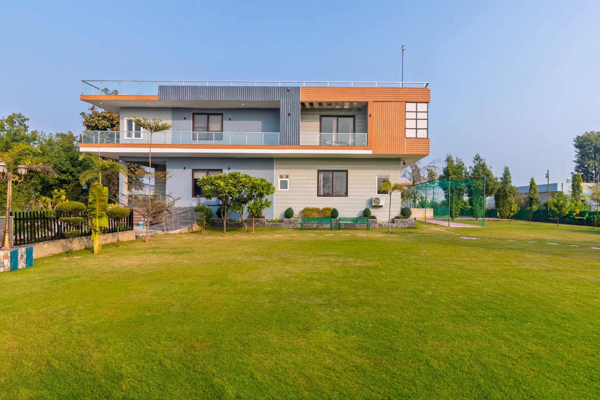 Aarul Farm | 1 Acre Pet-friendly 4-BHK With Pvt Pool, Gazebos & Game Zone - Image 3