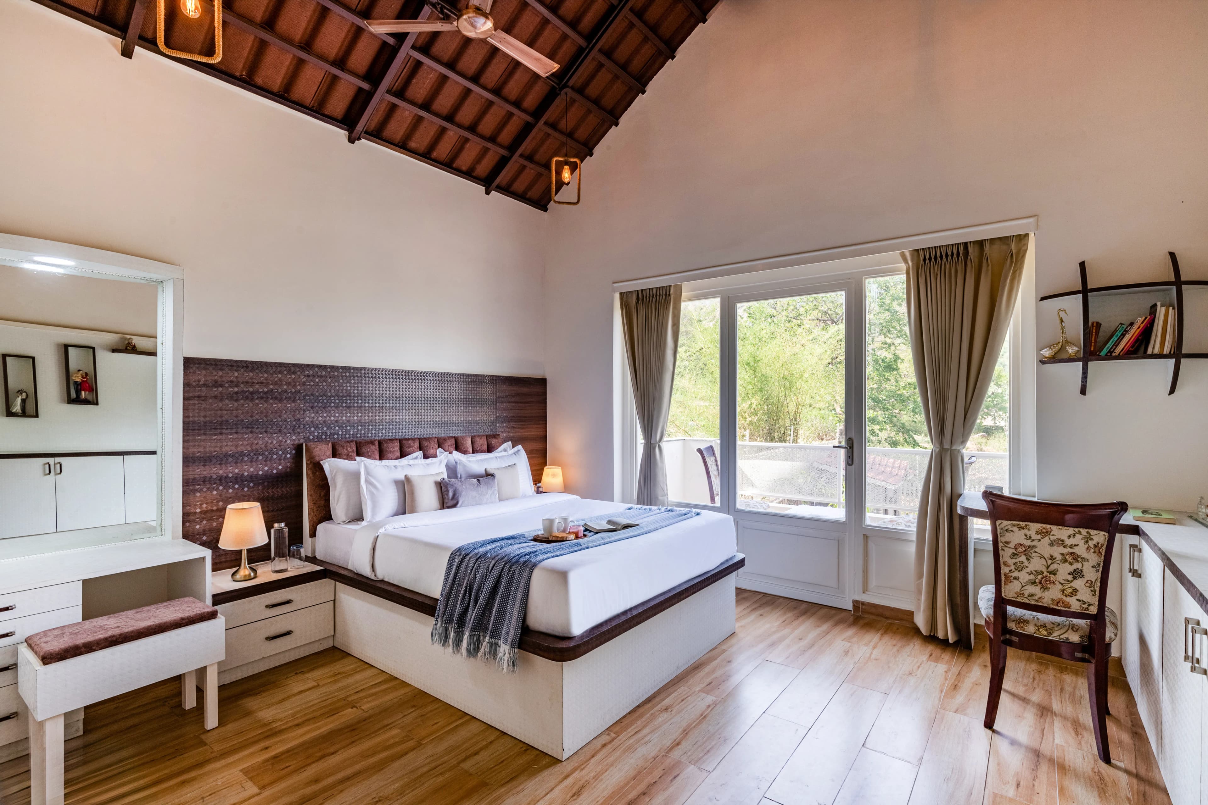 Ramgarh Wild Retreat | Pet-friendly Colonial-Style 2-BHK Villa Amidst the Hills with Private Pool & Garden - Image 12