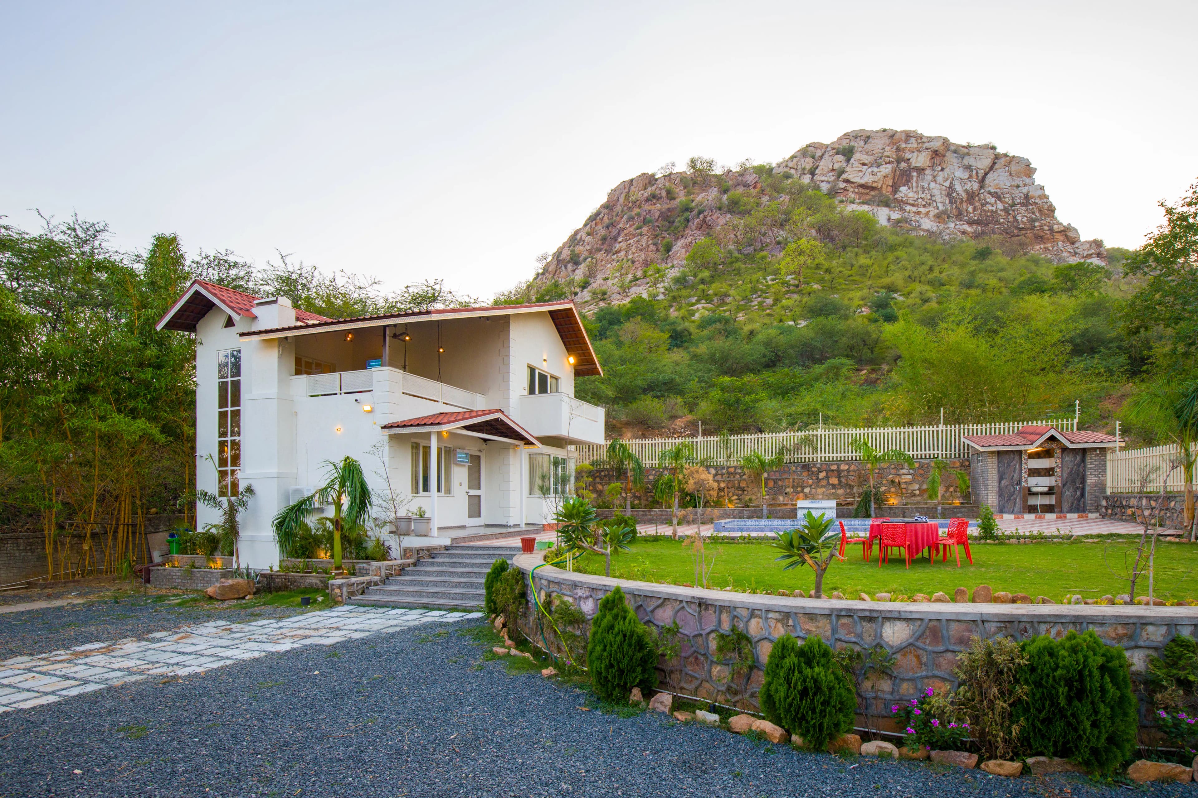 Ramgarh Wild Retreat | Pet-friendly Colonial-Style 2-BHK Villa Amidst the Hills with Private Pool & Garden - Image 3